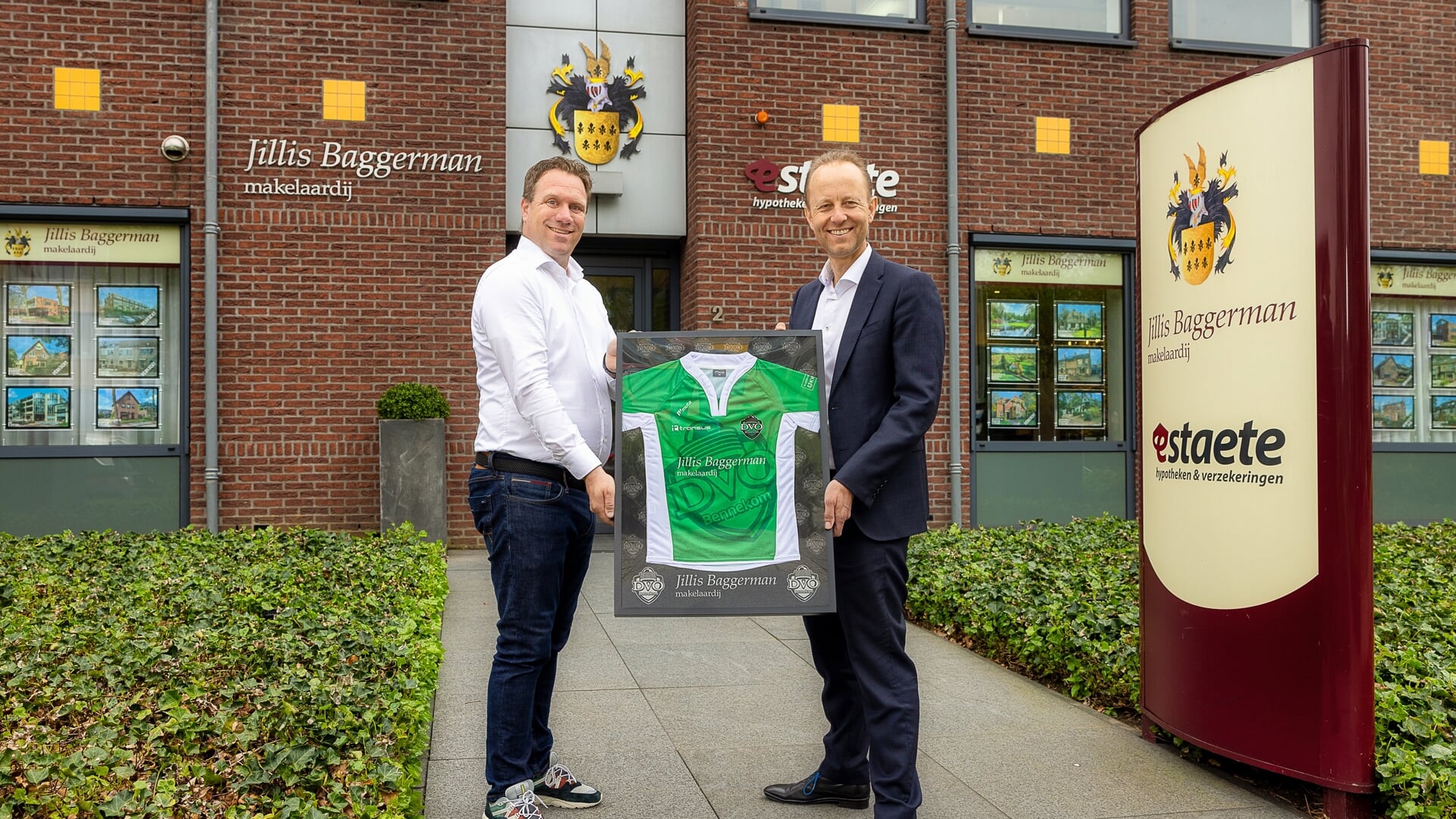 Jillis Baggerman makelaardij steekt korfballers DVO in het nieuw ...