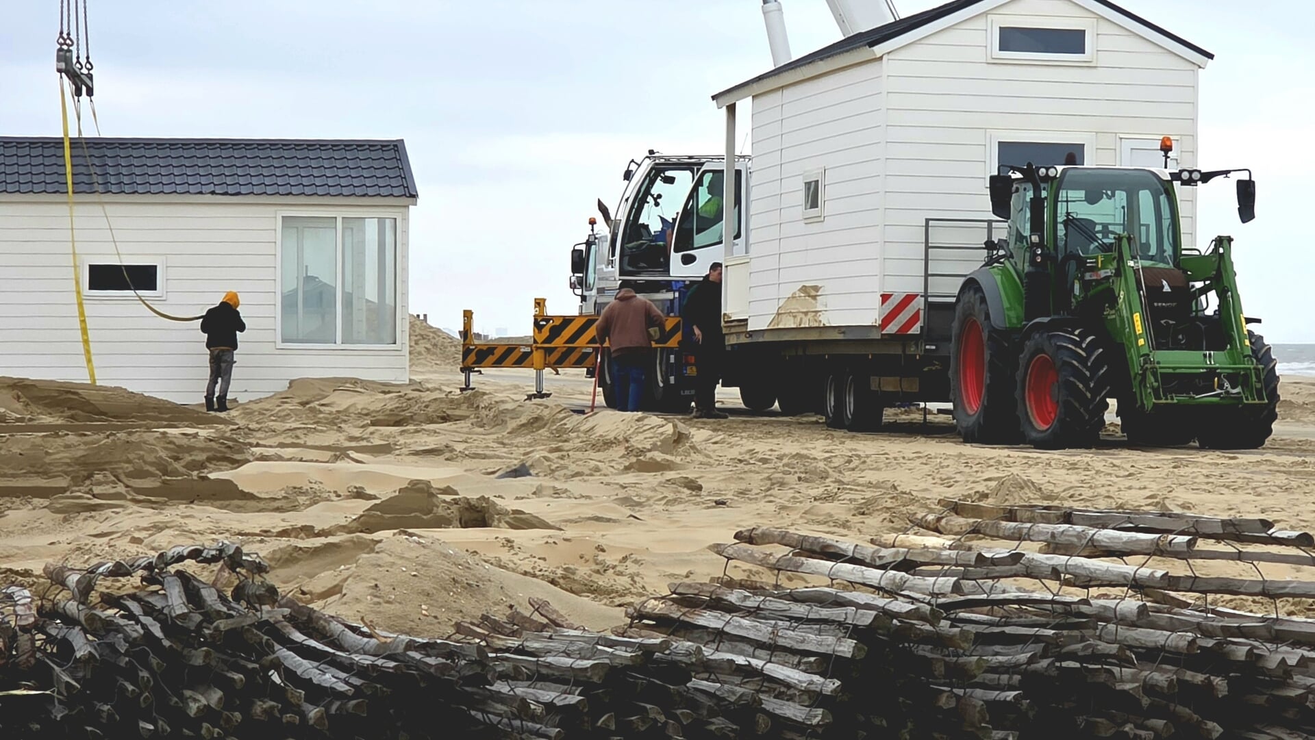 Boete voor opslag van strandhuisjes