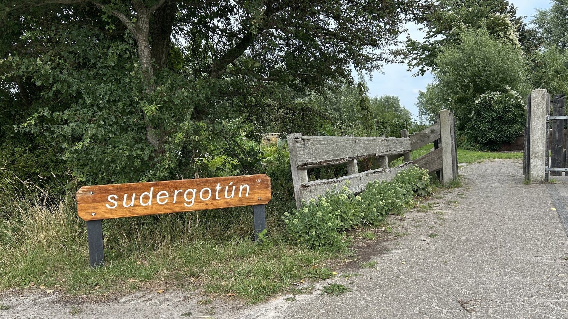 Groentemarkt bij volkstuinvereniging IJlst