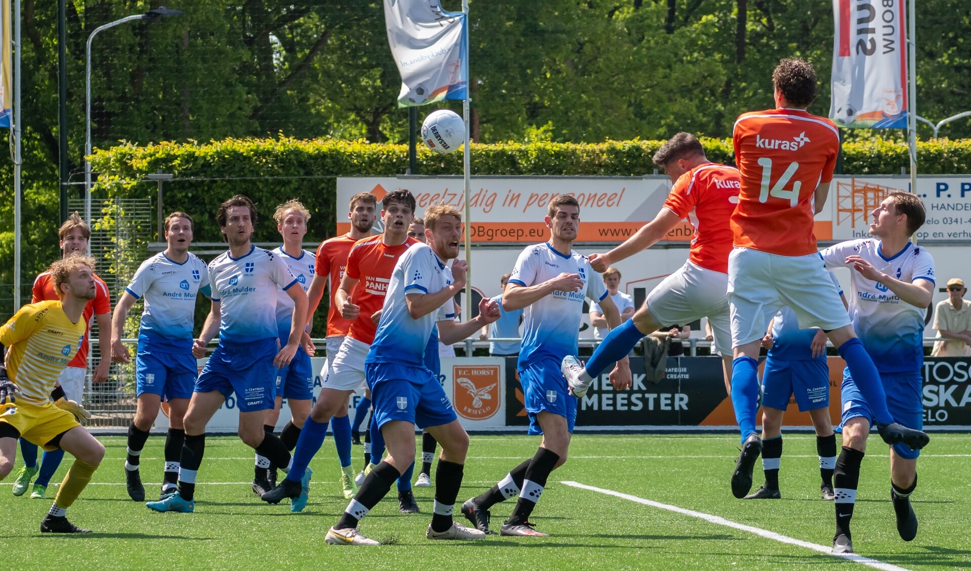Voetbalseizoen nog niet voorbij: spannende slotronde voor VVOG en vv Hierden mengt zich in strijd om