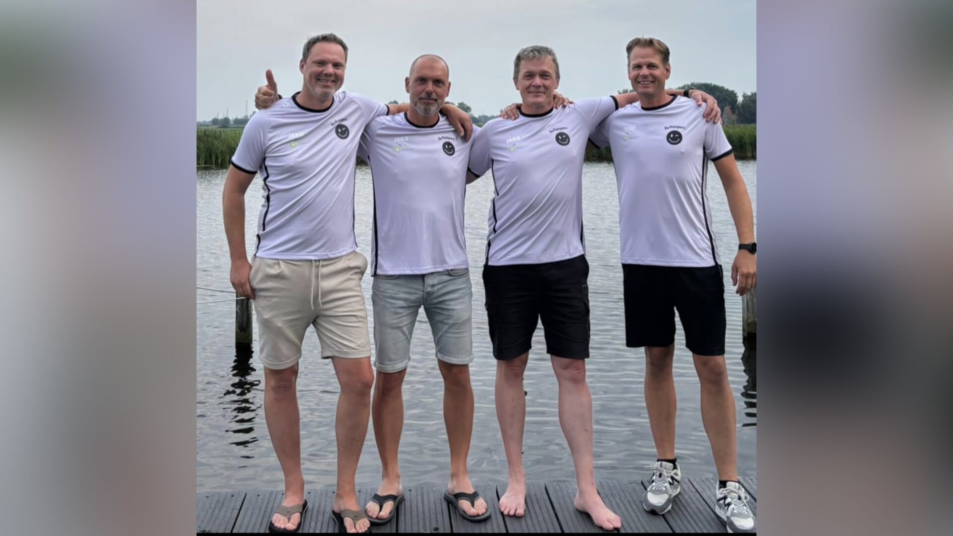 Vriendenteam loopt Drekrace Heeg voor Stichting Ambulance Wens