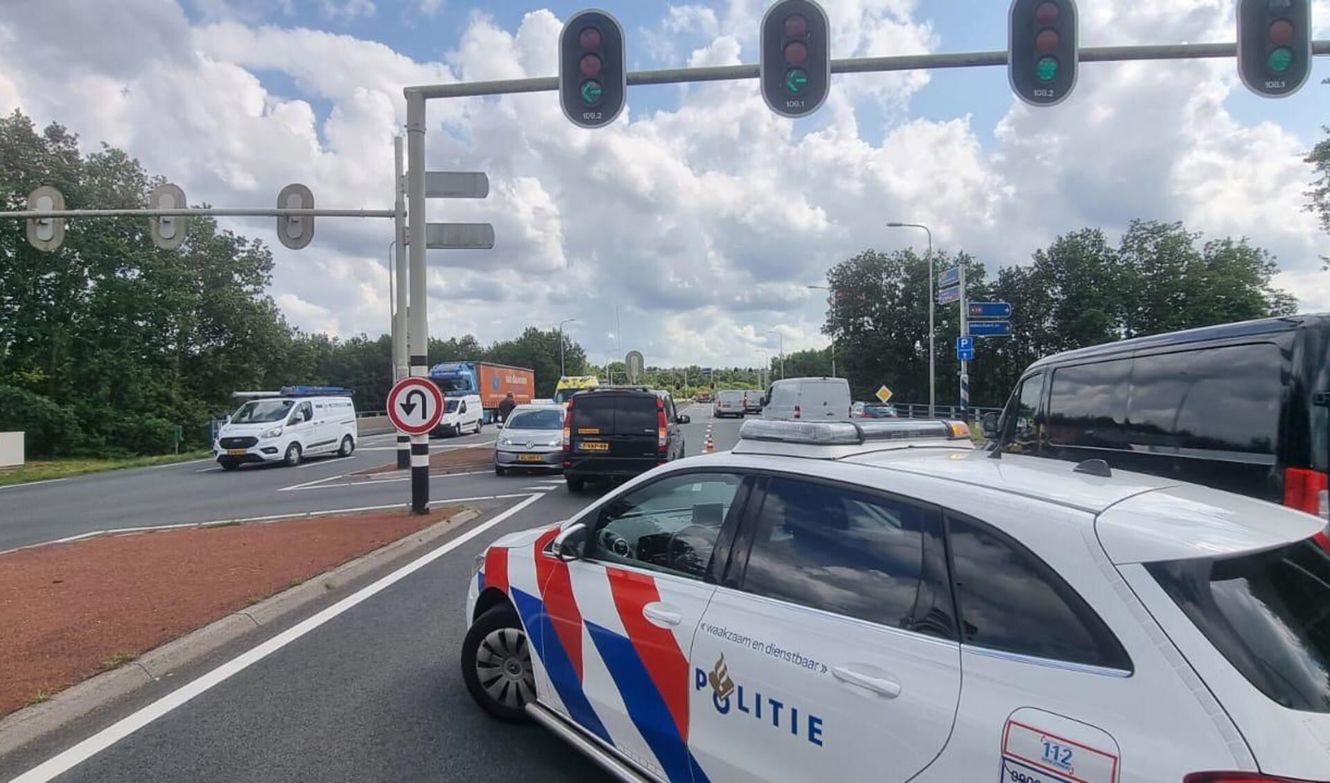 File Op N302 Bij Harderwijk Door Ongeval Tussen 2 Voertuigen - Al Het ...