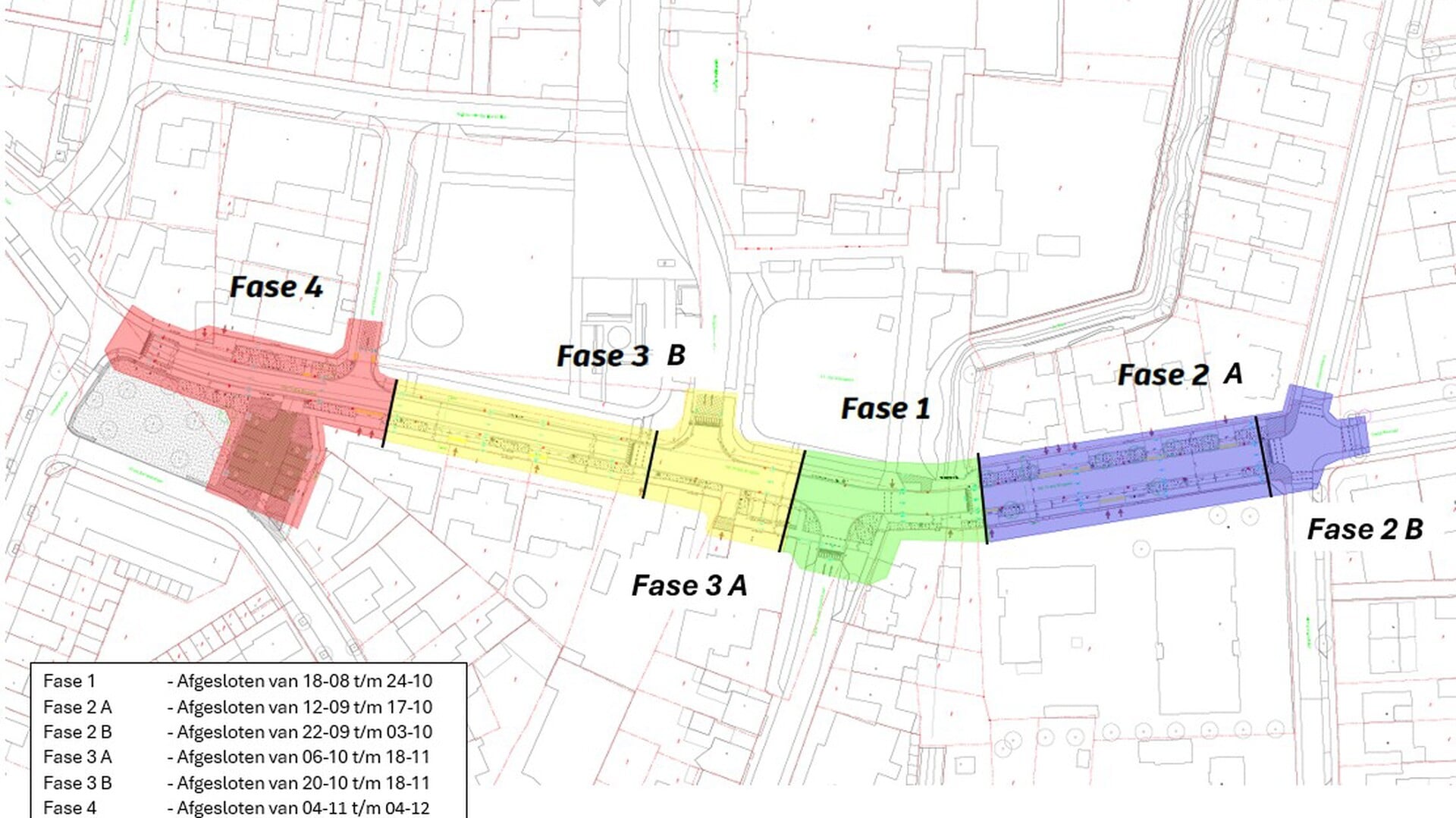 Deze drukke straat in Gemert is tot begin december opgebroken