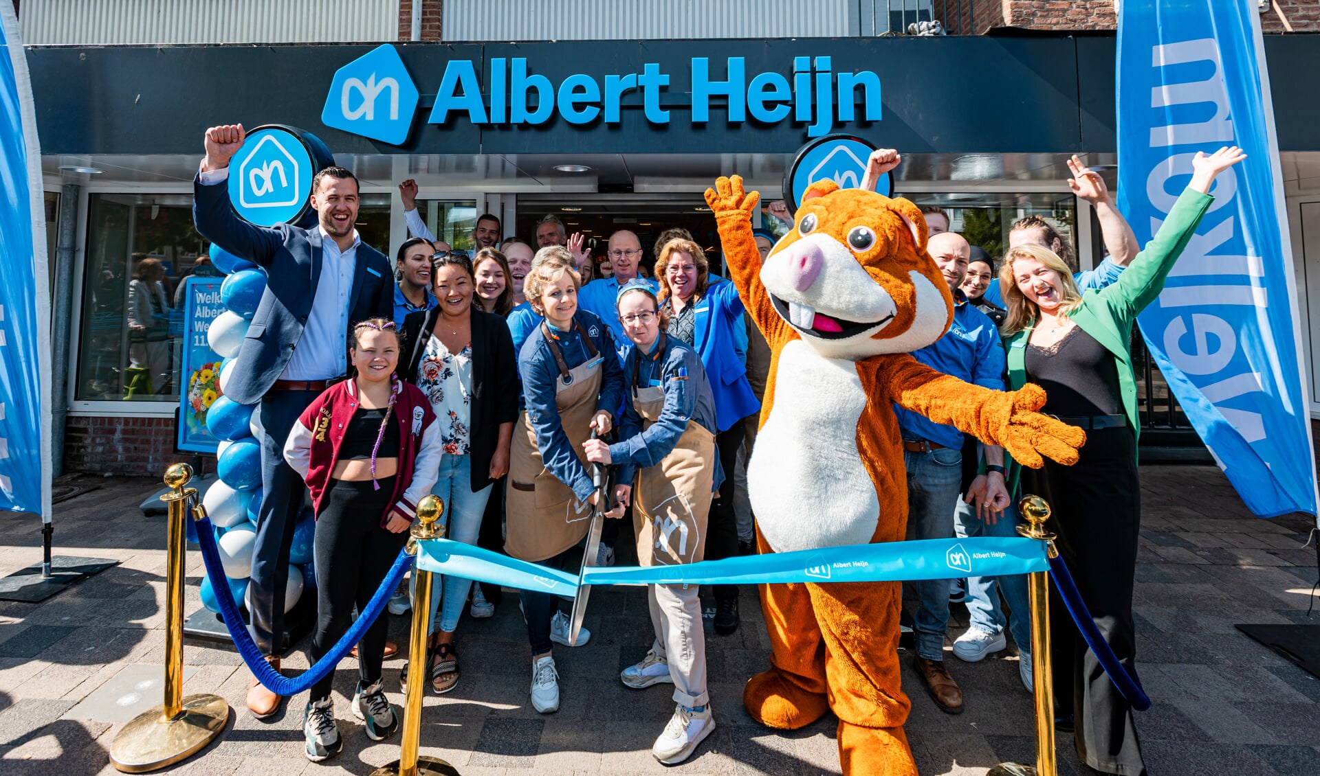 800 bezoekers bij opening Albert Heijn Euterpeplein Nieuws uit de regio Amersfoort