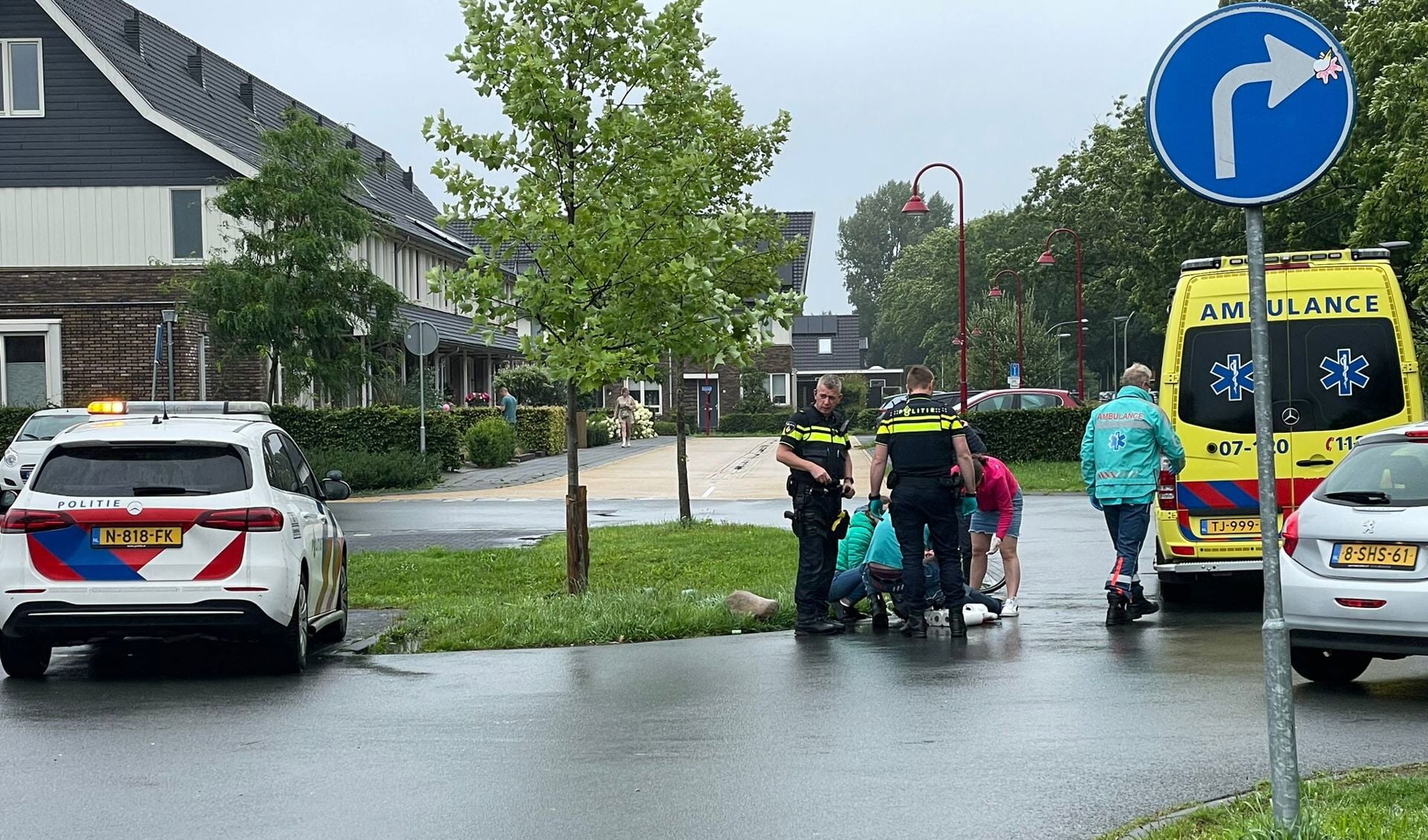 Fietsster loopt hoofd- en handletsel op bij ongeval - Barneveldse Krant ...