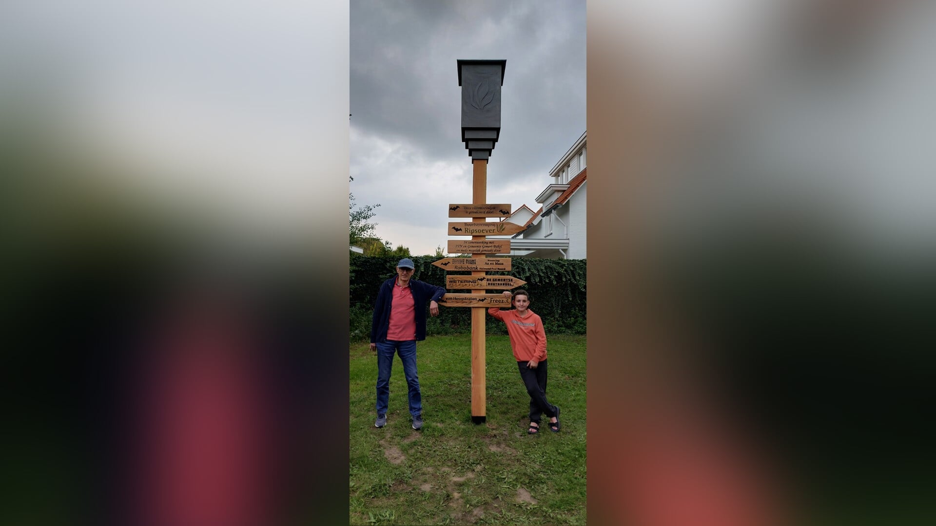 Onthulling vleermuizenkast Ripsoever Gemert