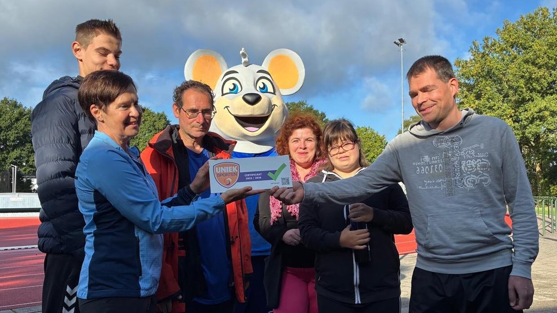 Uniek Sporten Certificaat voor GAC Gemert : door toverkoord kunnen meer inwoners meedoen