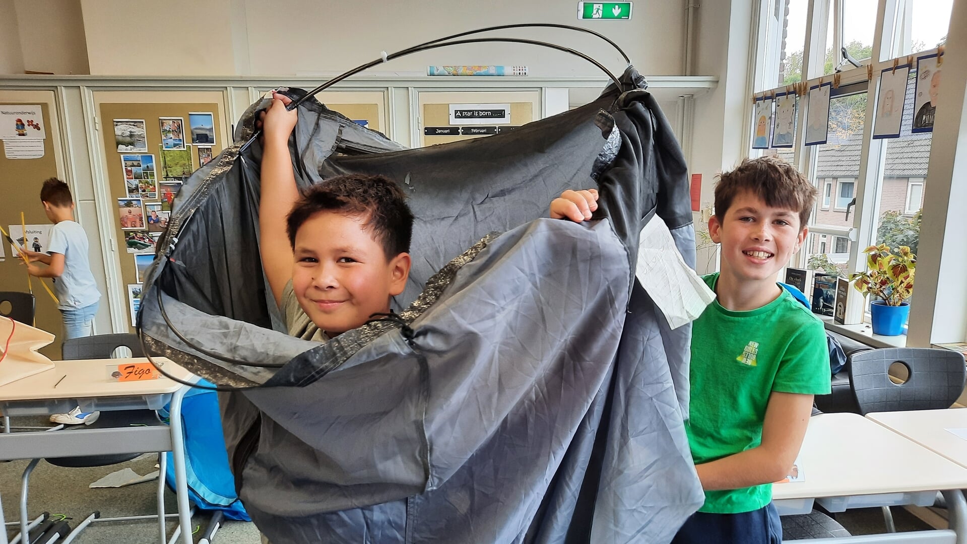Kunstproject voor kinderen: ‘Dit is echt veel leuker dan rekenen’
