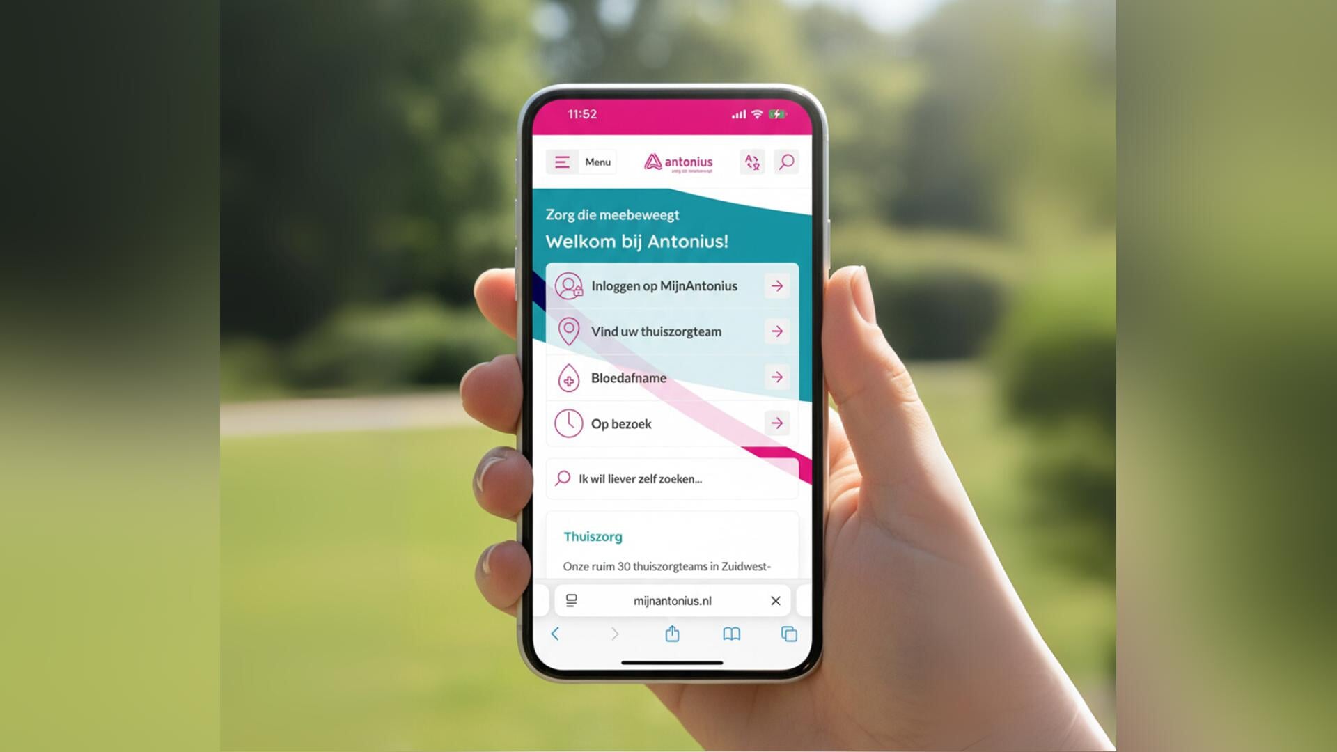 Antonius lanceert nieuwe website voor een betere gebruikerservaring