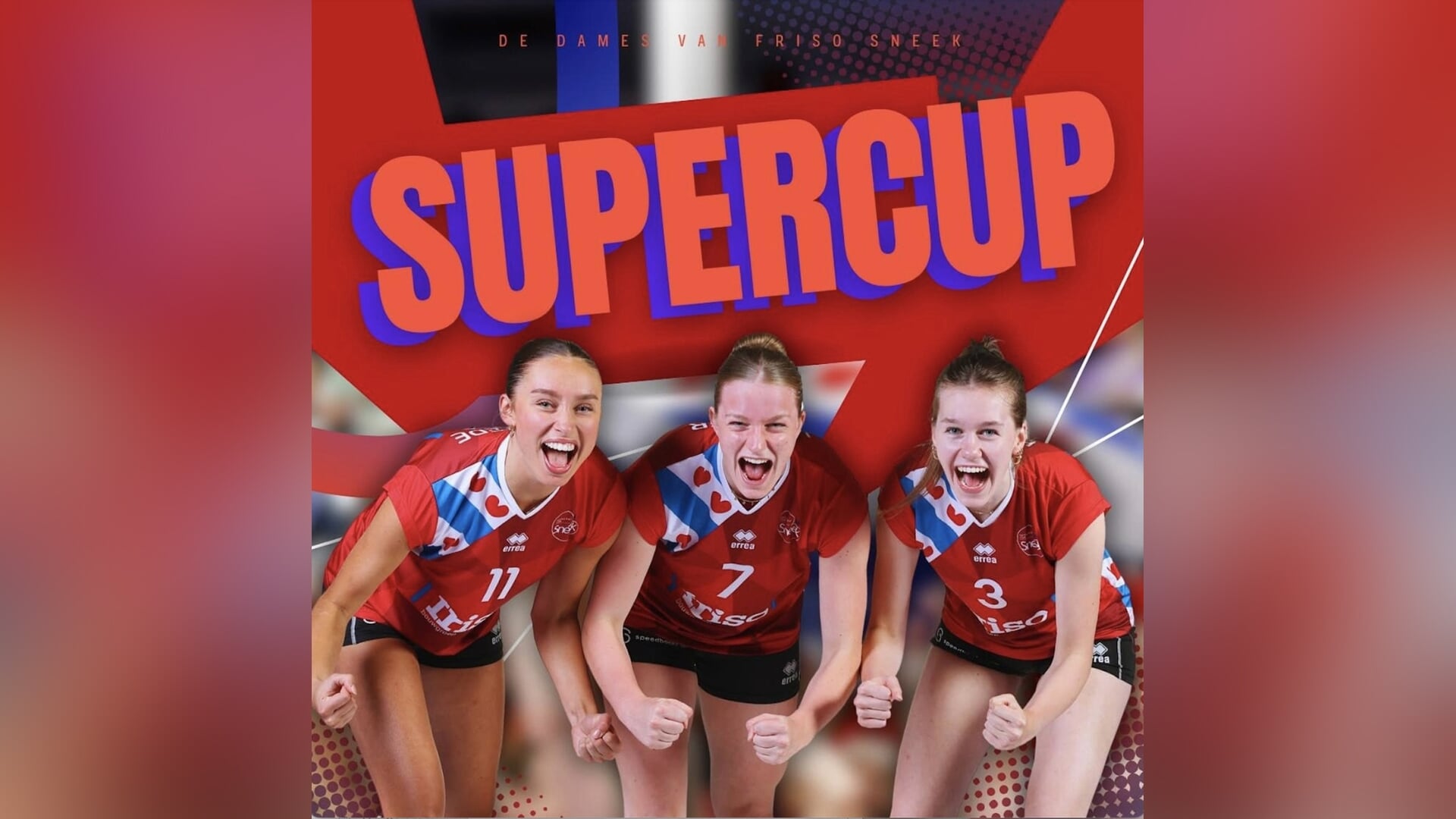 Friso Sneek en Draisma Dynamo spelen zondag Supercup in Sneker Sporthal