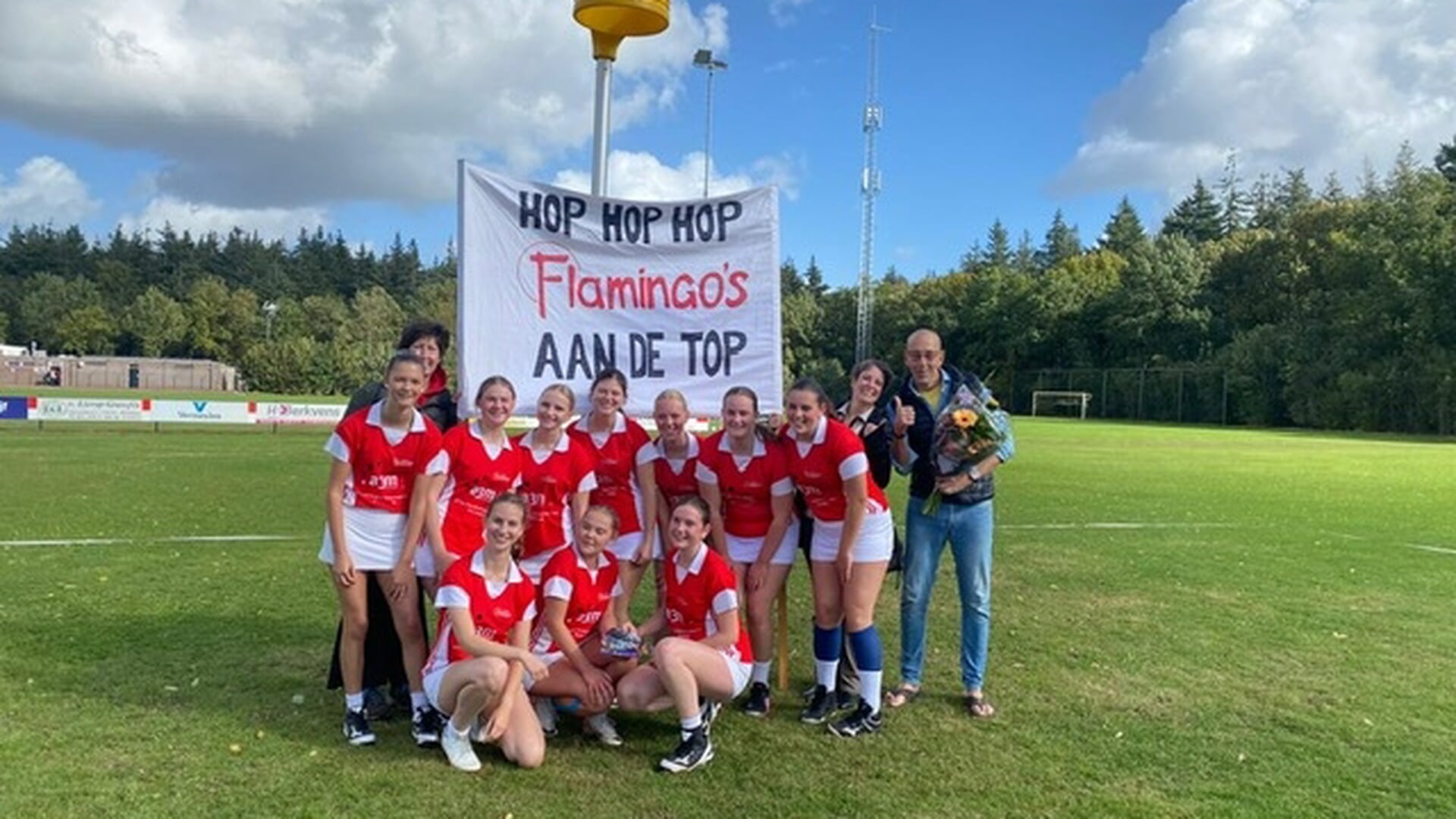 Geen winst voor Flamingo’s 1