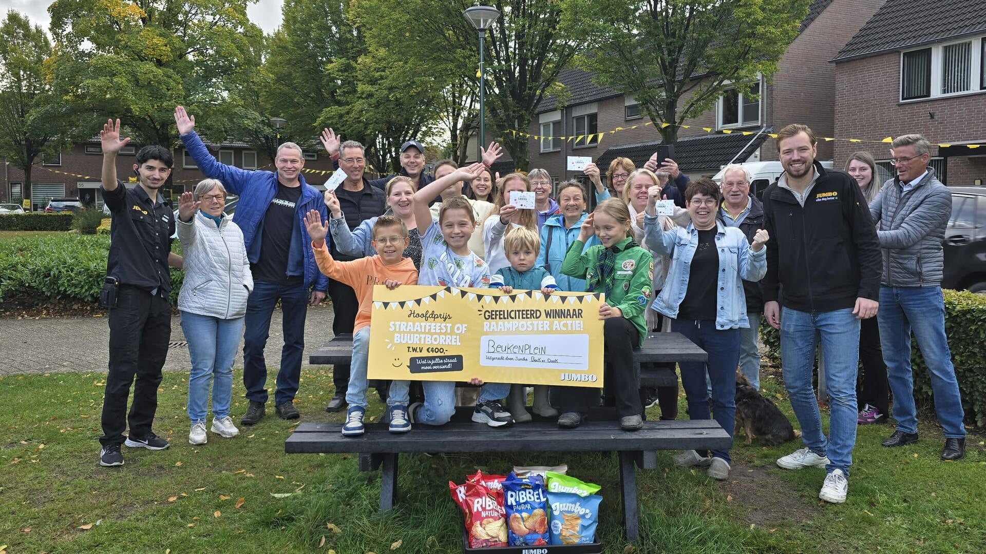 ‘Beukenplein’ wint Jumbo-actie