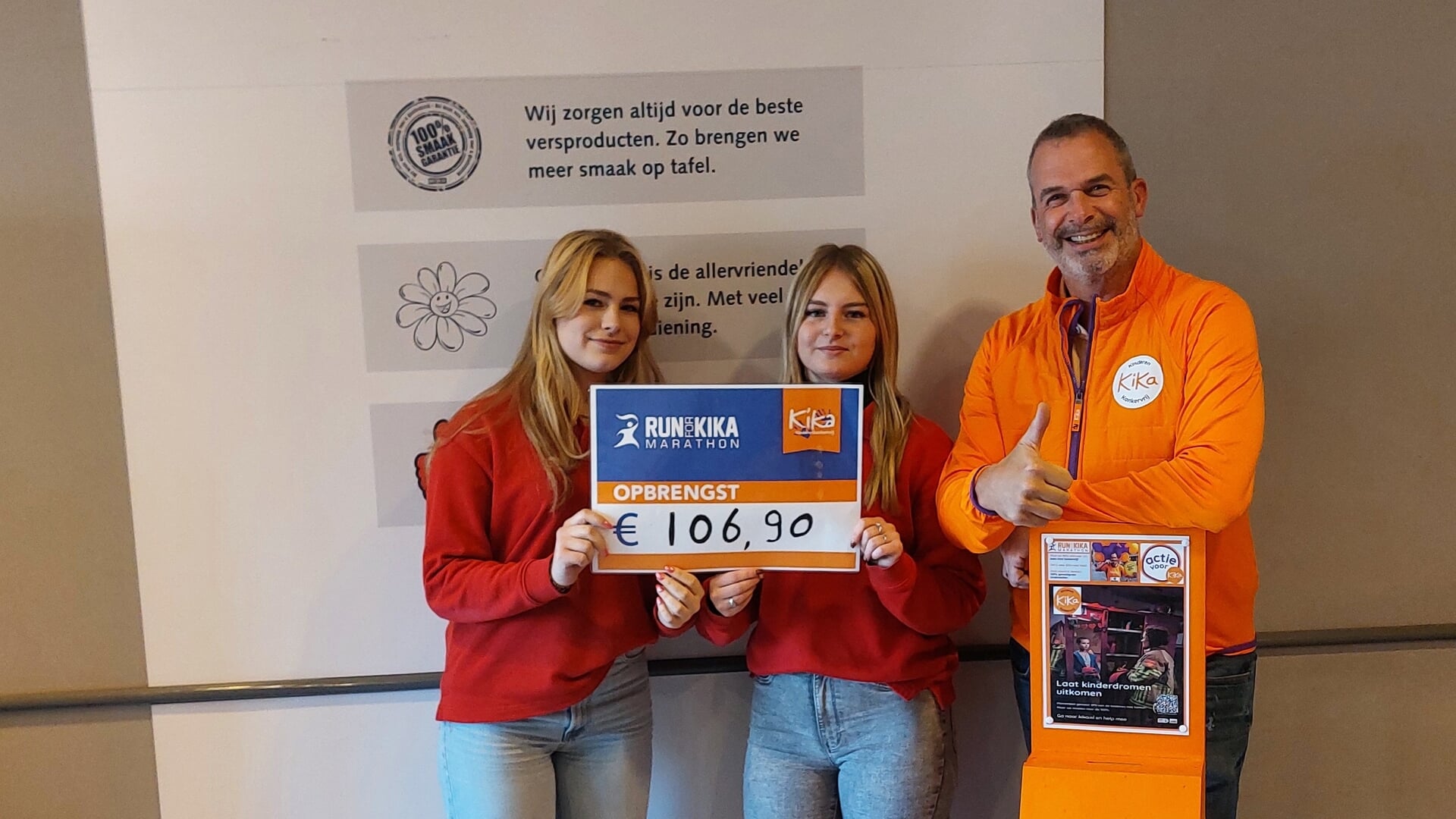 Mooi bedrag voor KiKa