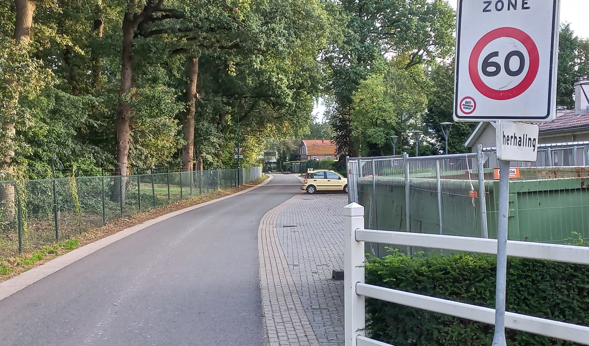 Ook op Zandlaan in Soest 30 kilometer/uur