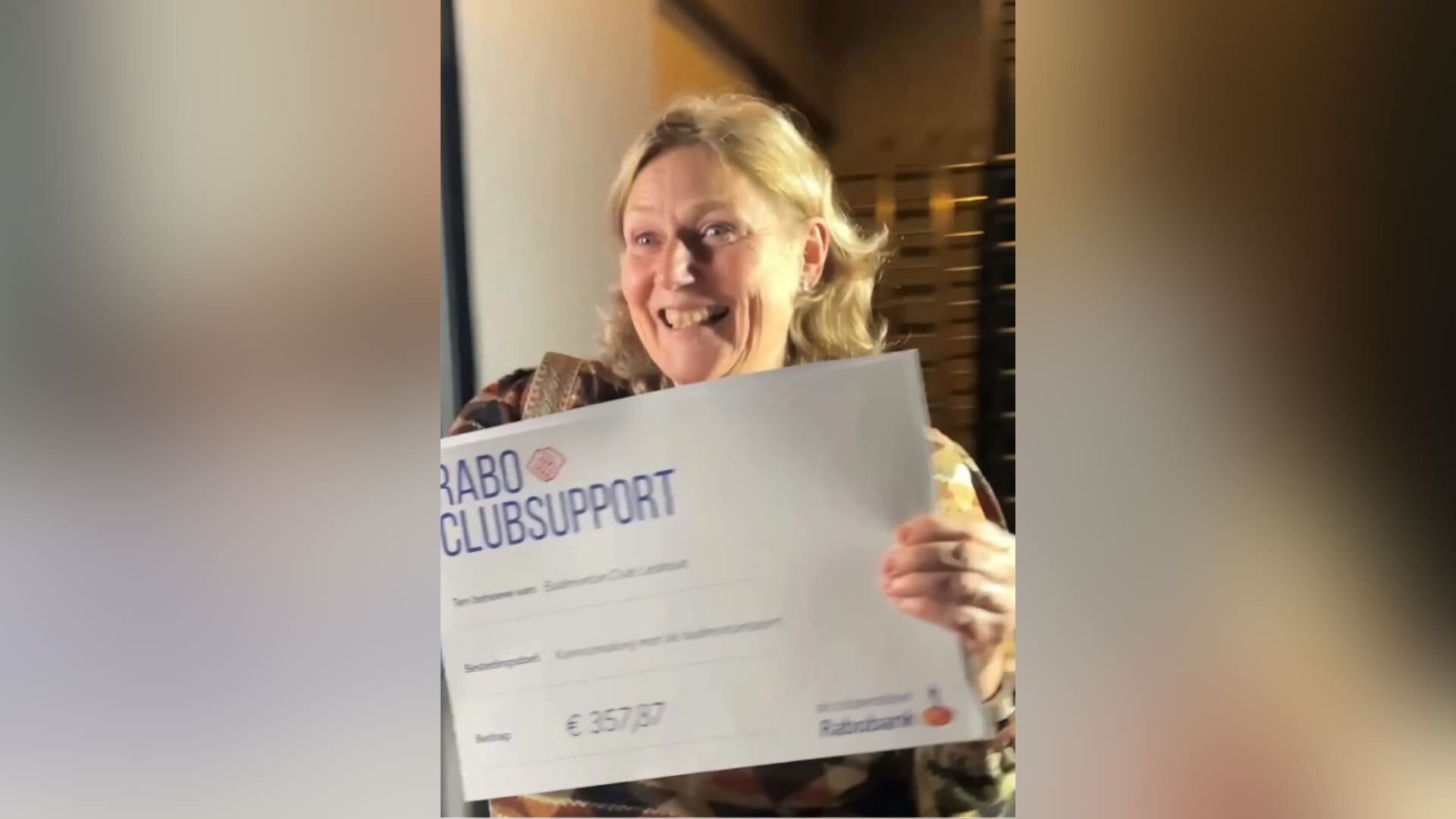 Badminton Club Lieshout dankt stemmers