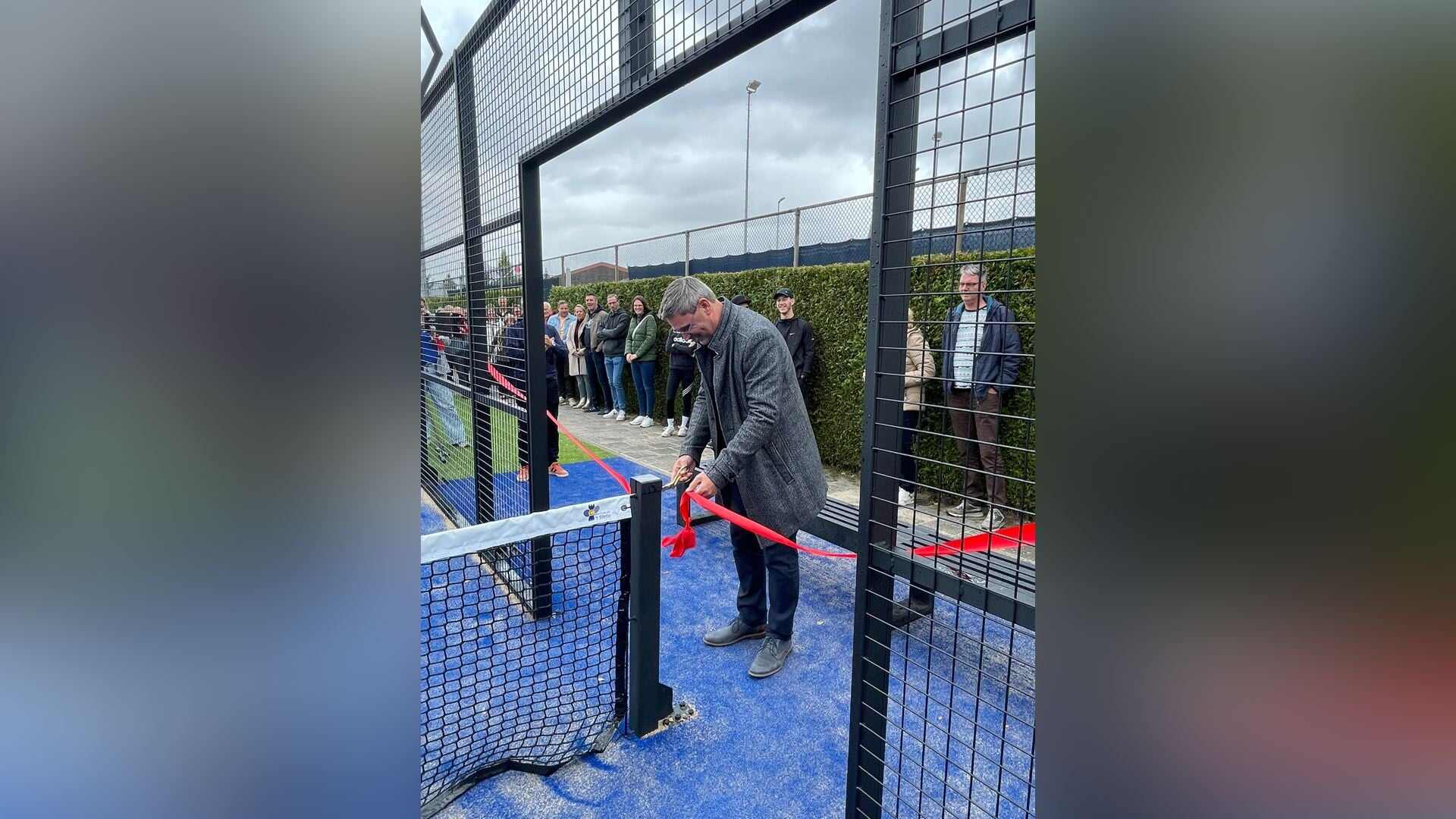 Feestelijke opening drie nieuwe padelbanen TPC ’t Slotje