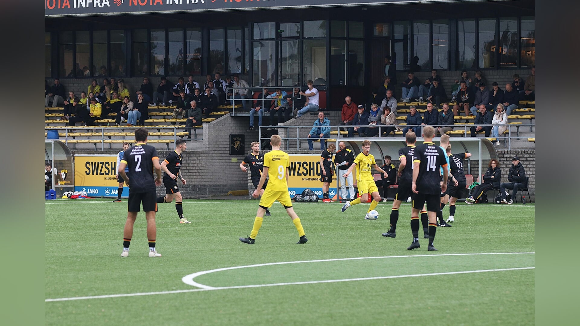 Sneek Wit Zwart bijt zich opnieuw stuk op SC Stiens