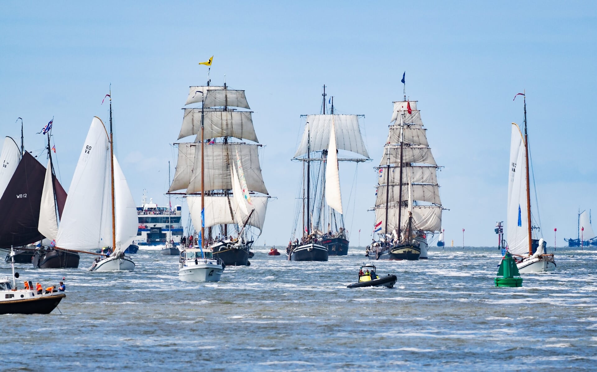 Jongeren kunnen meevaren als trainee bij Tall Ships Races Harlingen 2026