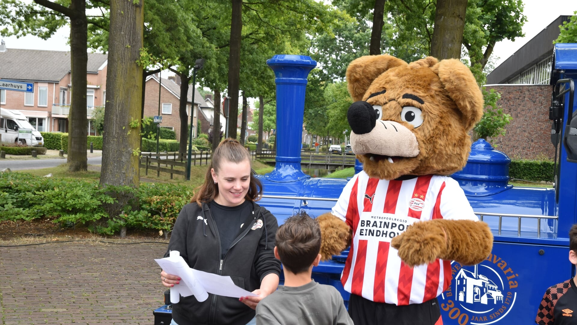 PSV-mascotte Phoxy komt naar Jumbo Beek en Donk