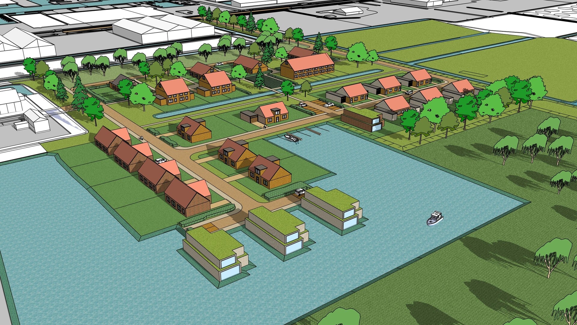 Gemeente en Dorpsbelang Woudsend werken samen aan betaalbare woningen
