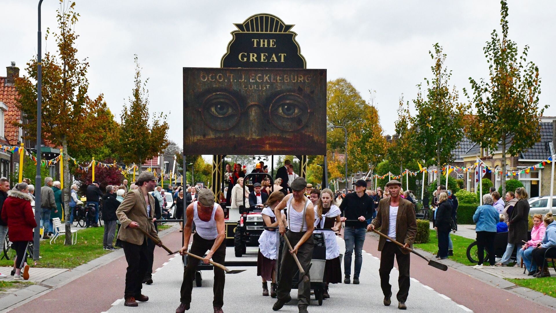 The Great Gatsby winnaar Allegorische optocht De Knipe