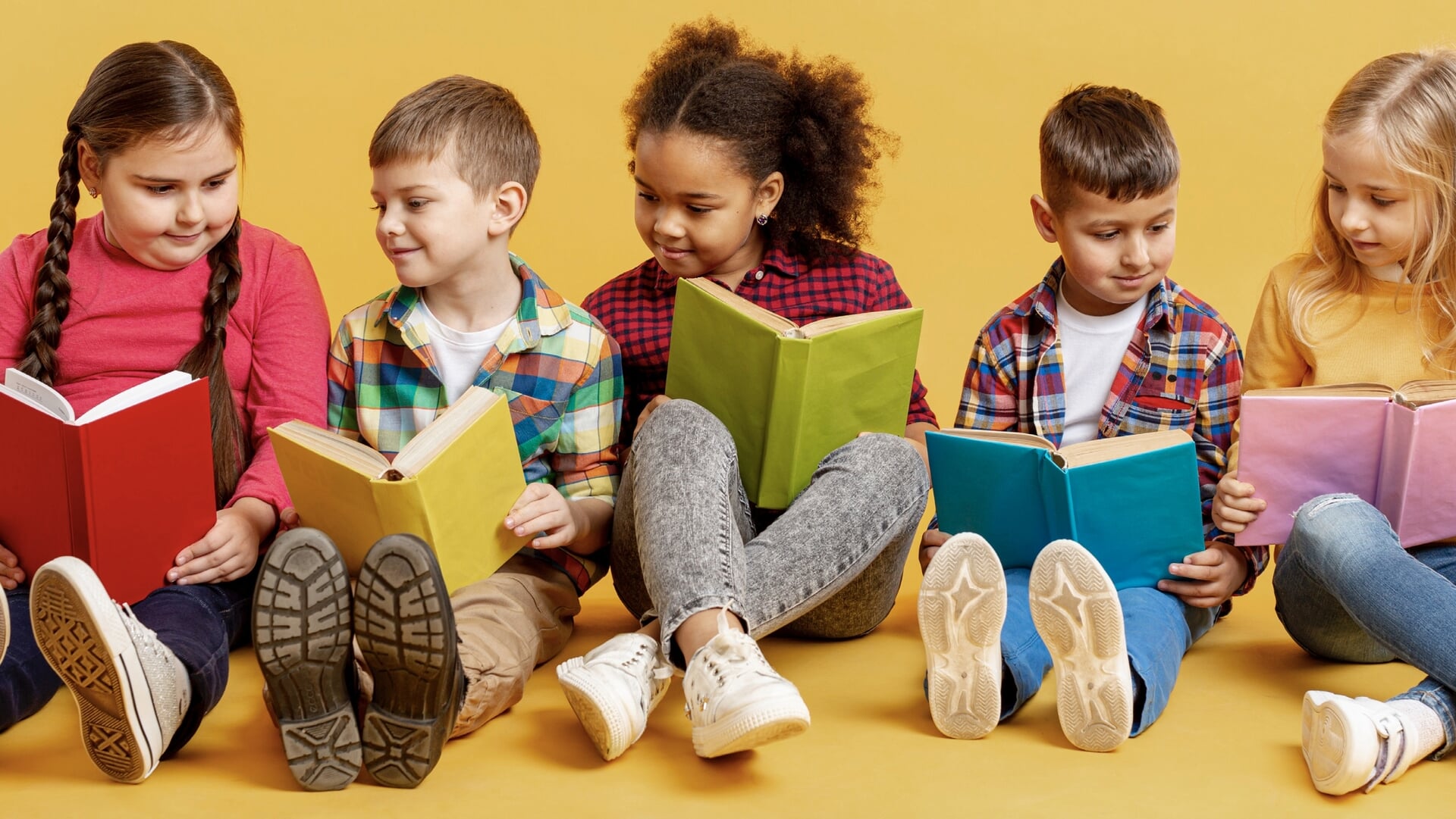 Samen lezen en ontdekken bij de KleuterBieb