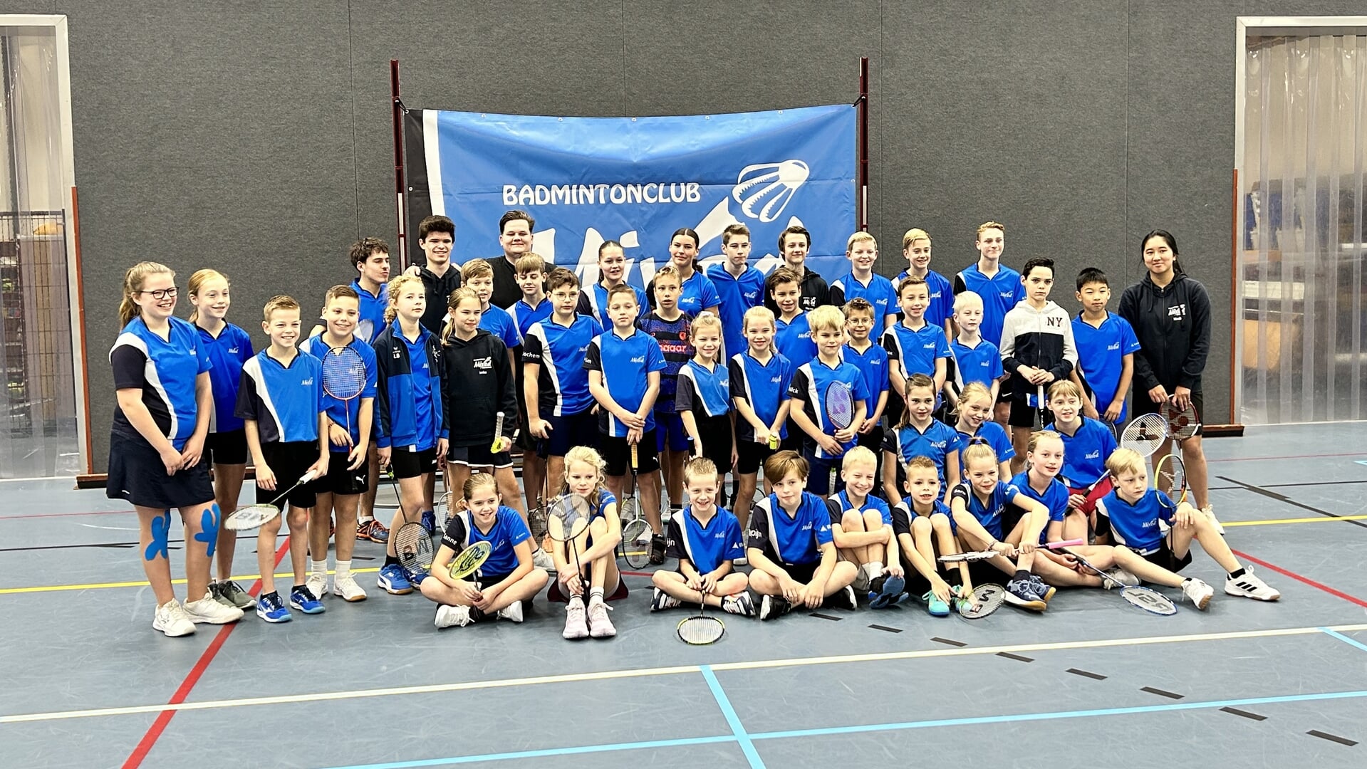 Clubkampioenschappen jeugd bij BC Mixed