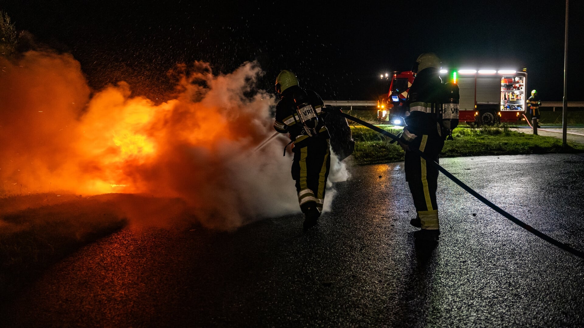 Auto uitgebrand in Joure