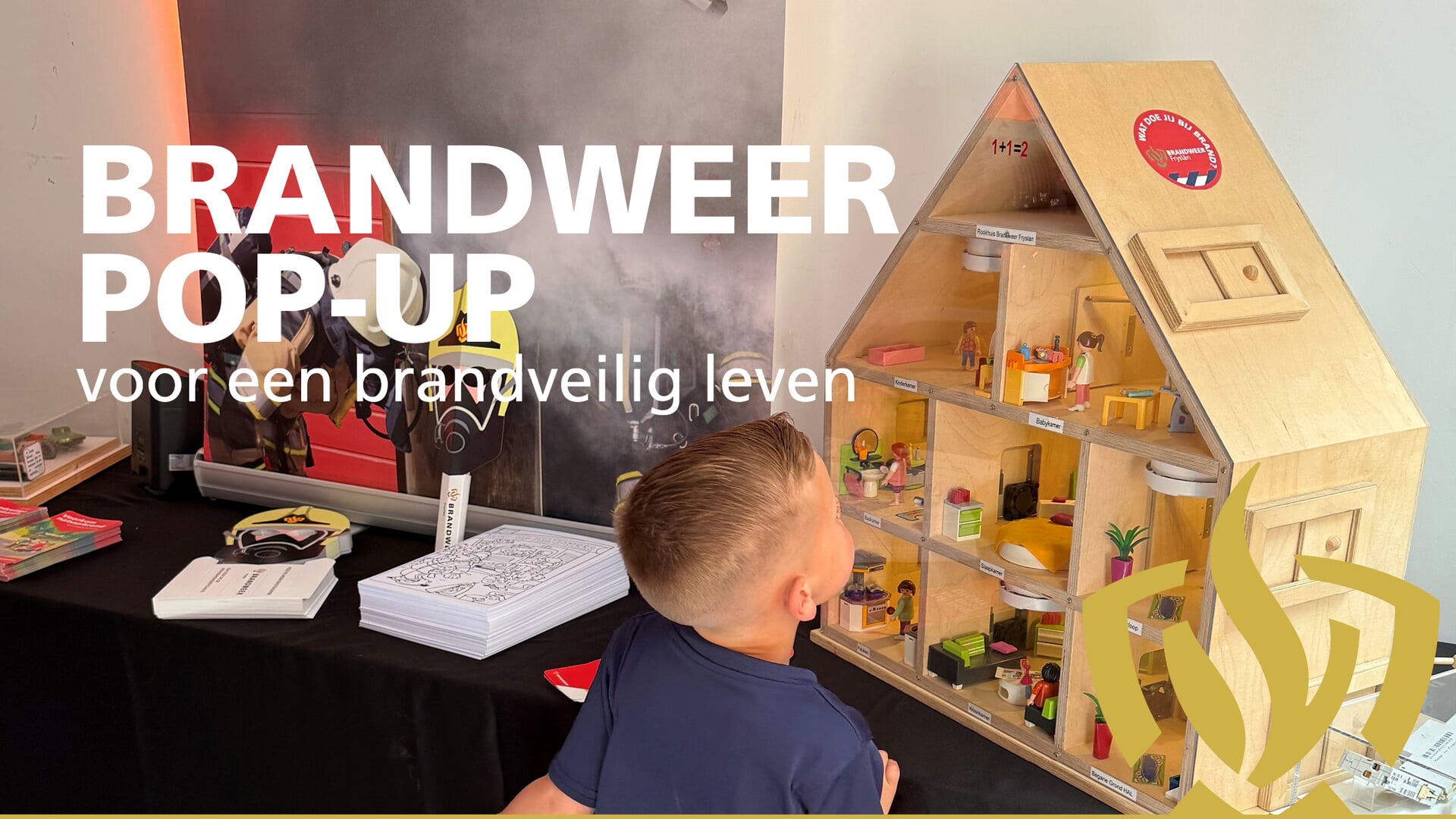 Brandweer opent pop-up store in Bolsward