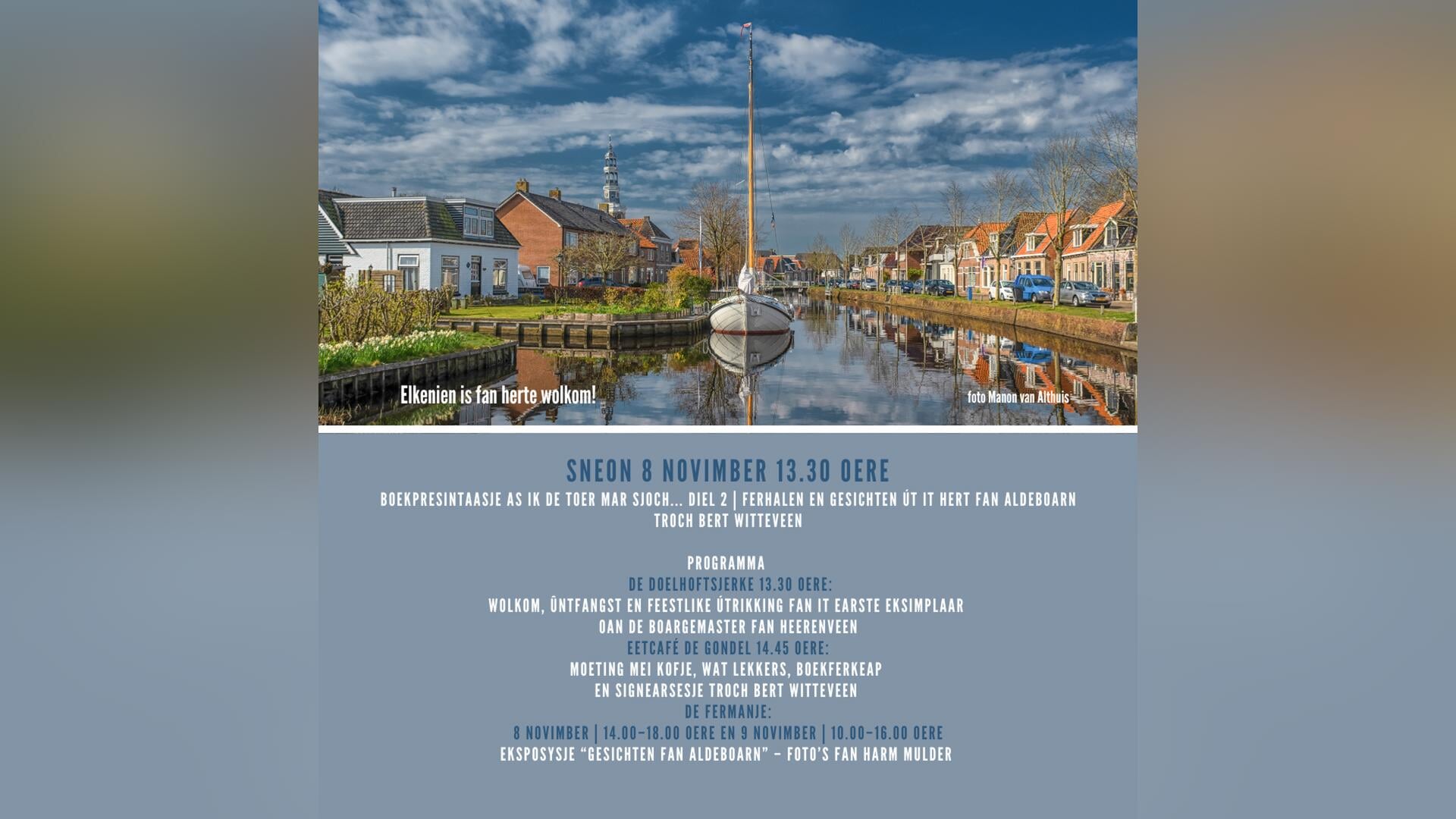 Samenleving in Aldeboarn gevangen in woorden – tweede boek over ‘Boarnsters’ verschijnt op 8 novembe