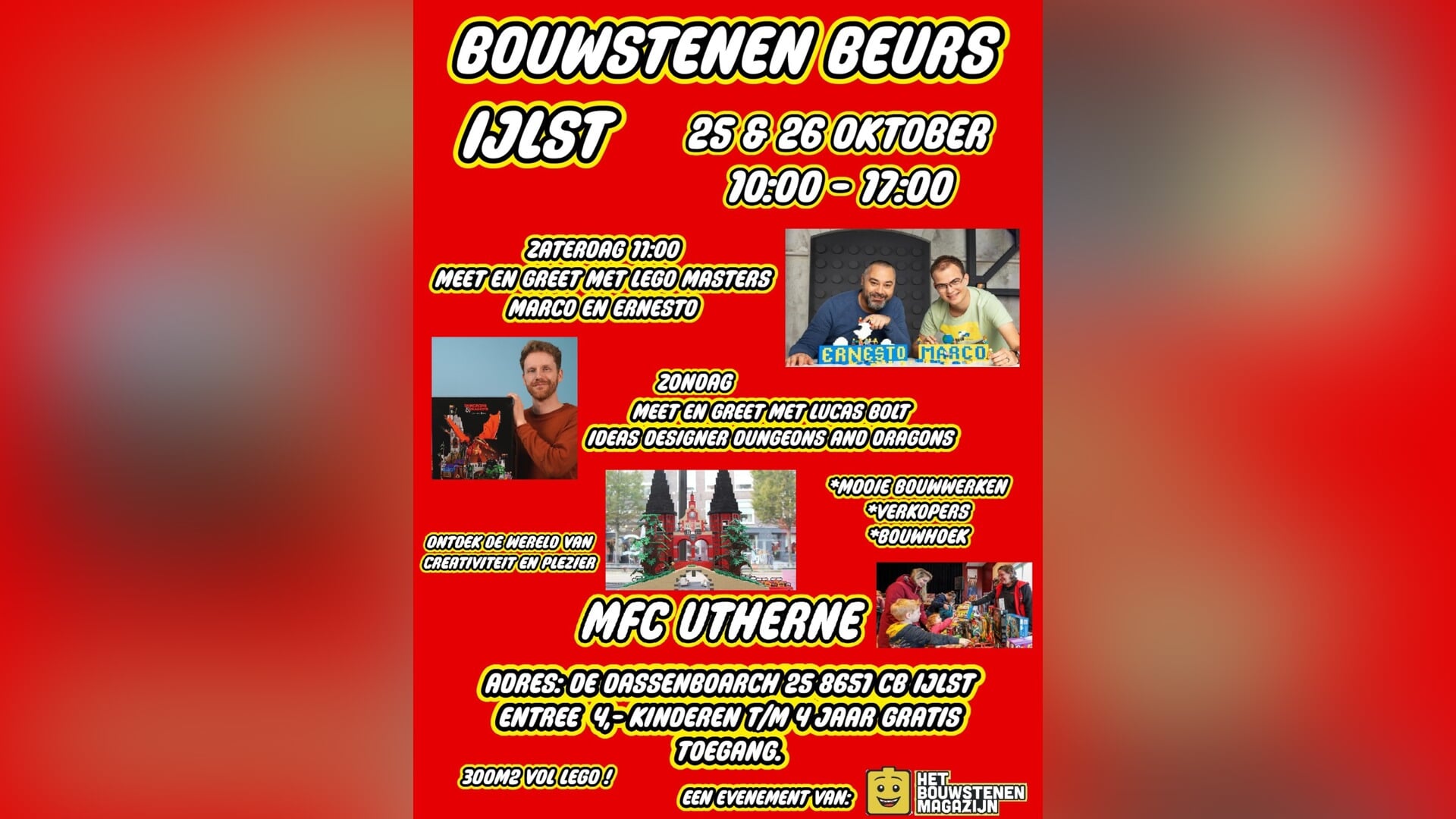 Bouwstenenbeurs in De Utherne IJlst