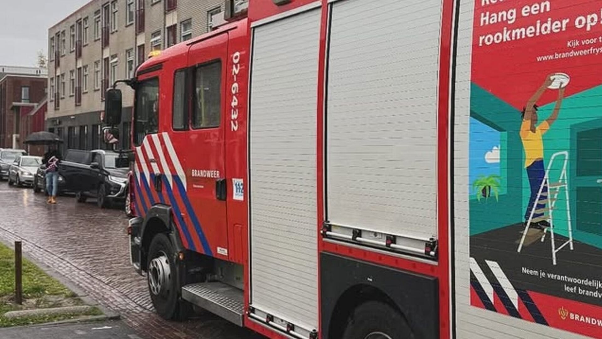 Brandalarm door vuurwerk in parkeergarage Geerts Willigenplein