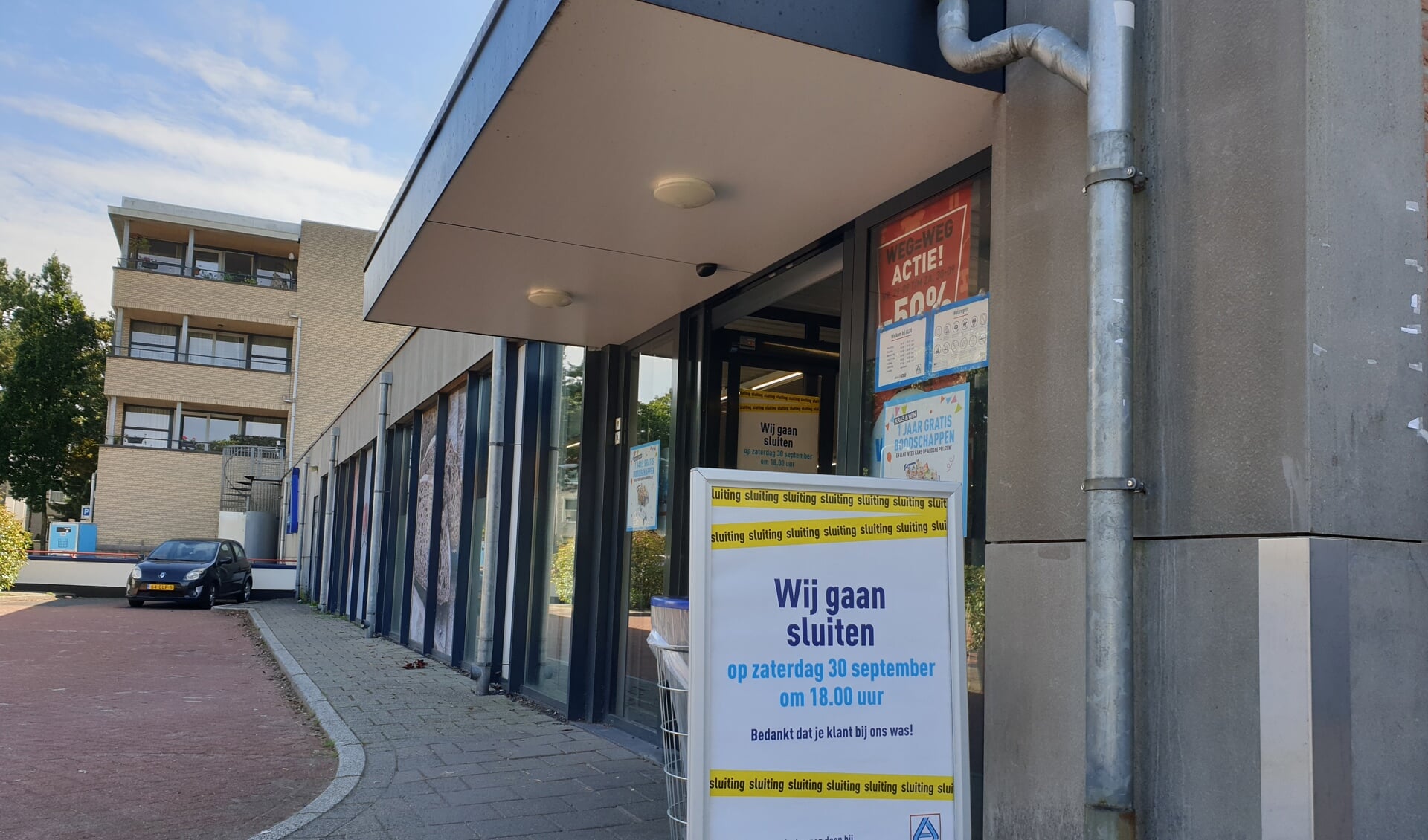 Aldi vindt geen geschikte ruimte in Den Dolder en gaat dicht