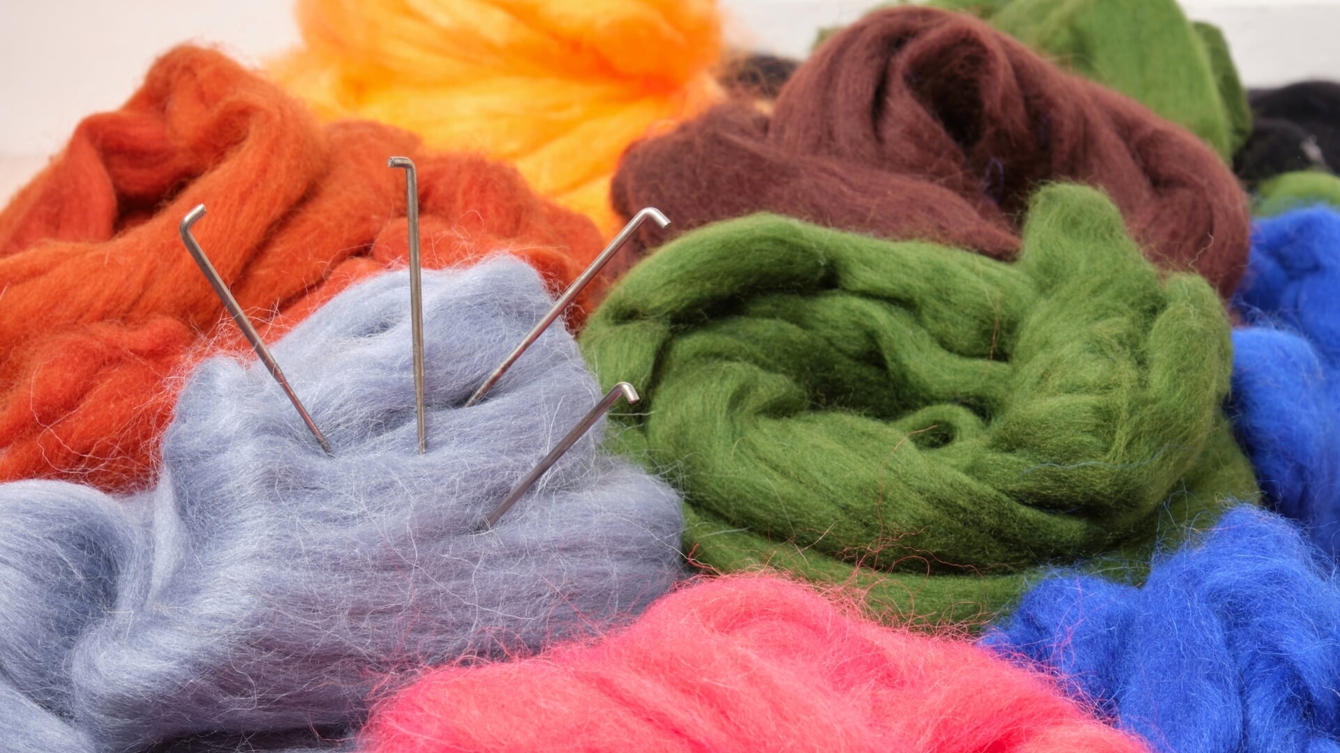 Unieke workshop Wolschilderijen maken met kunstenares Pystje Cuperus