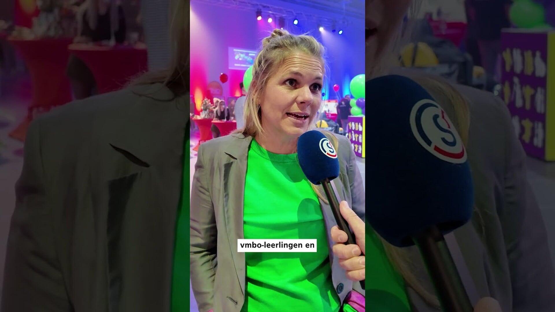 Leerlingen ontdekken hun toekomst tijdens On Stage in Sneek: ‘Zoeken naar het sterretje in hun ogen’