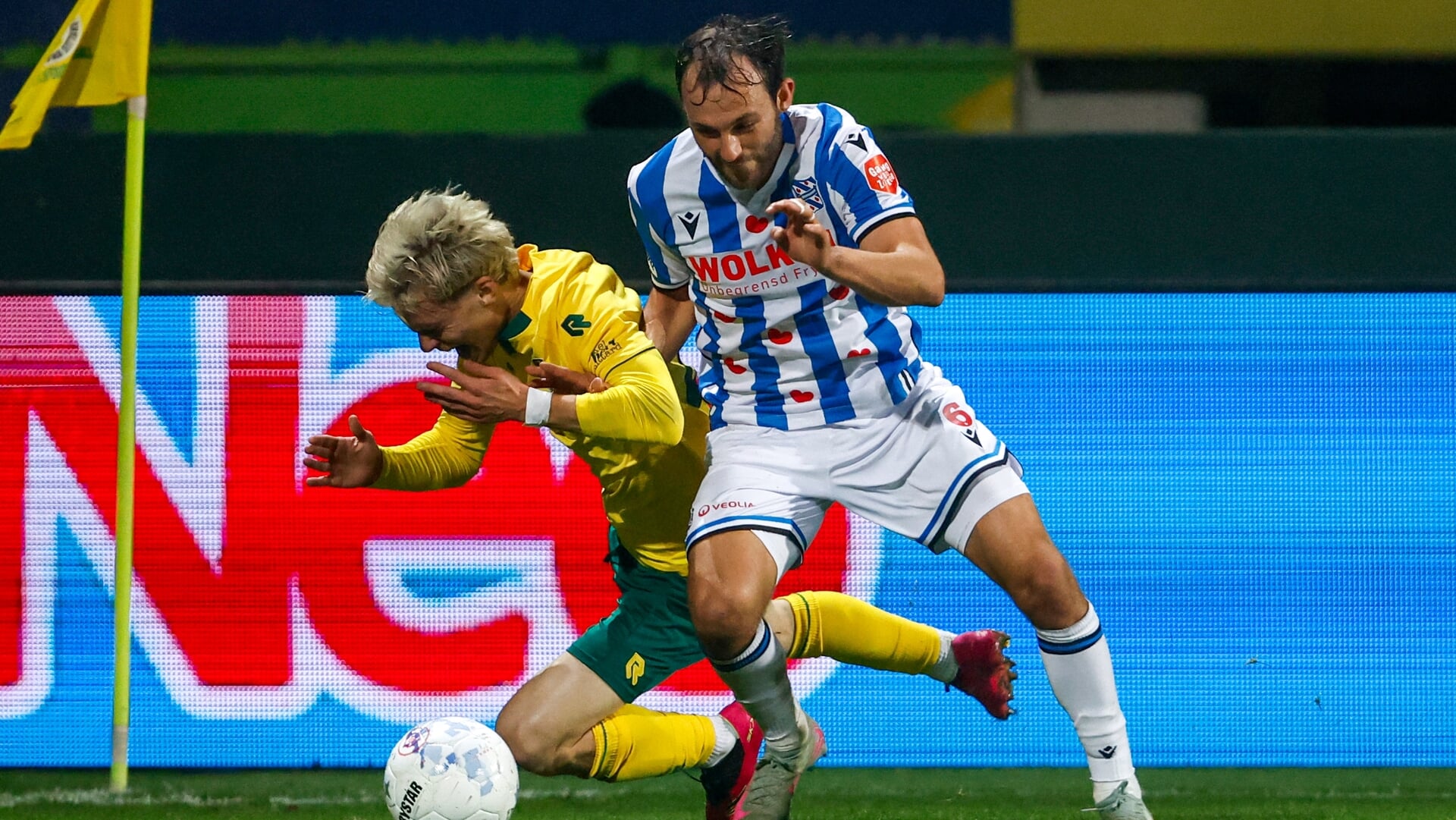 sc Heerenveen met een fikse kater terug naar Fryslân na verlies bij Fortuna Sittard