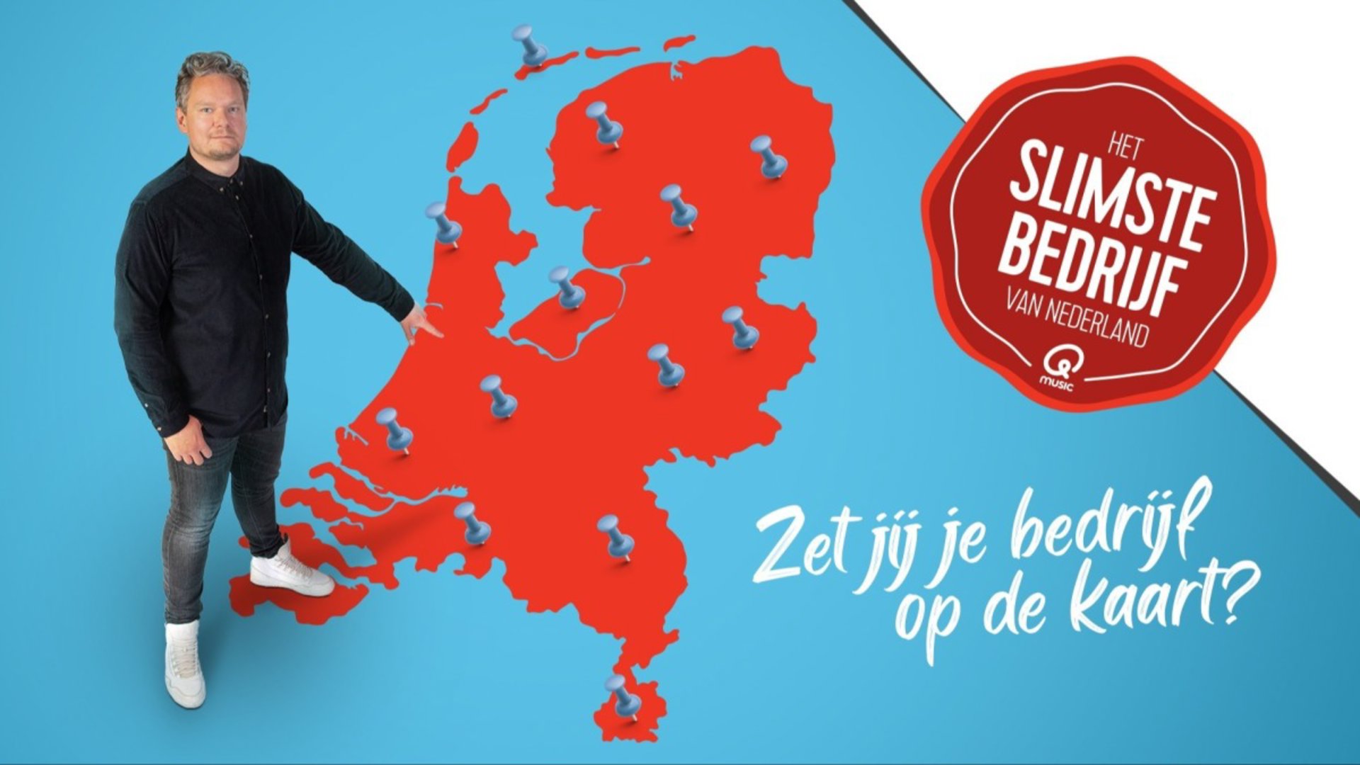 Rooise strijd om titel Slimste Bedrijf van Nederland vanmiddag live op Qmusic