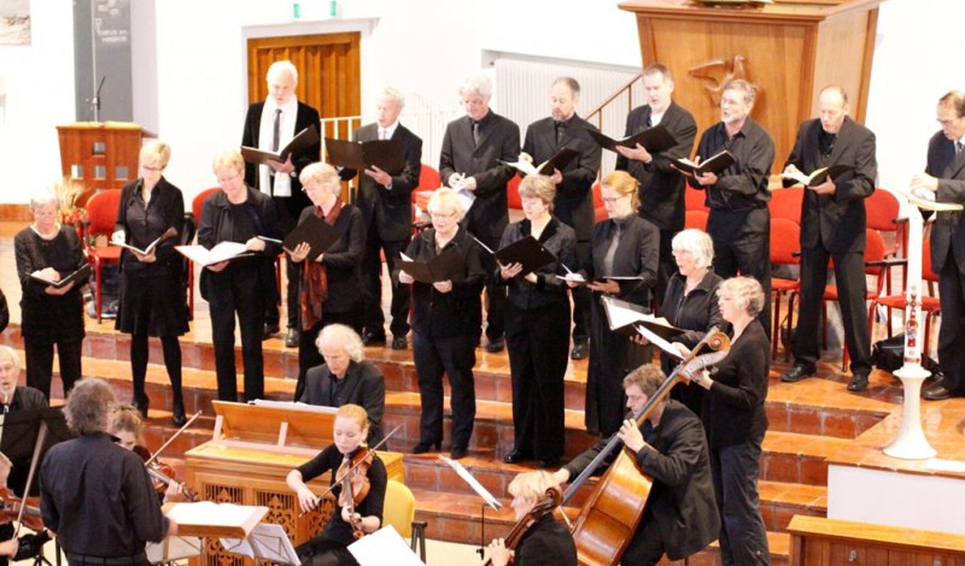 Uitvoering Van Muziek Voor Een Vorstelijke Begrafenis In Kruiskerk