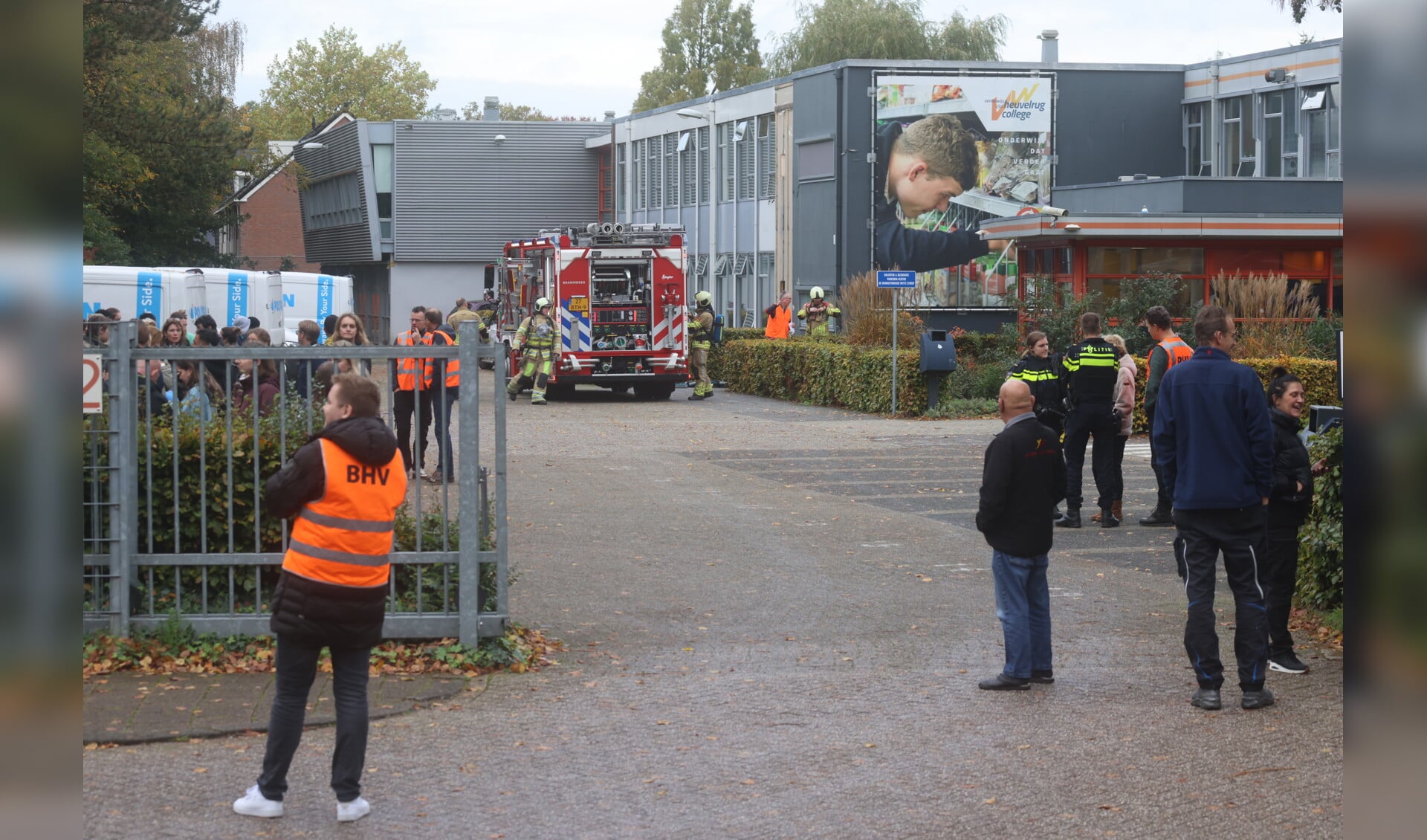 Weer Ontruiming Na Brandmelding Op Heuvelrug College Zeist Al Het