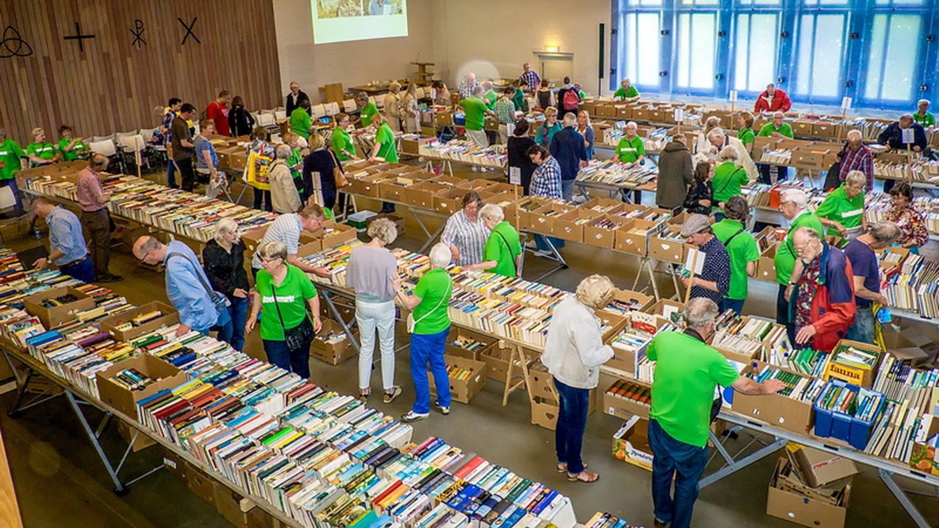 Drukte verwacht bij boekenmarkt in Scheppingskerk