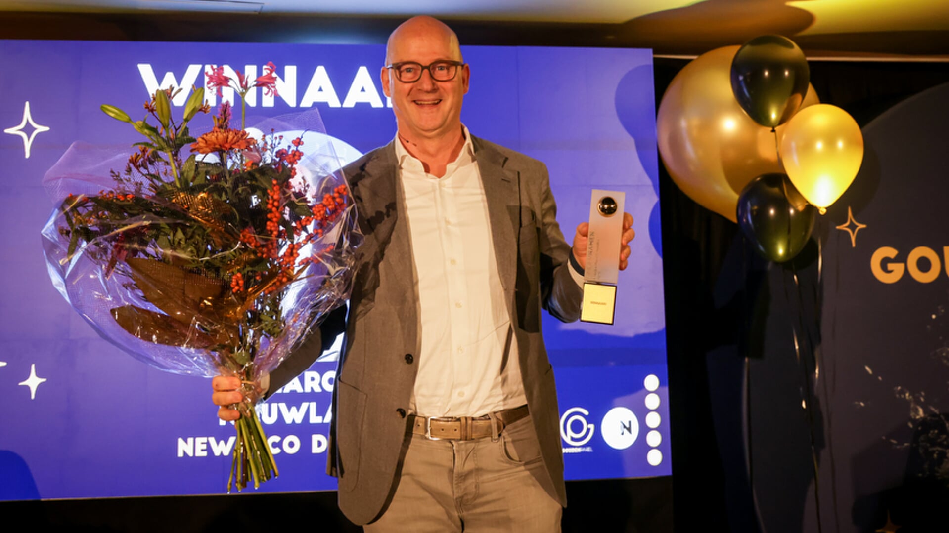 Marc Nieuwland van Newasco sleept Gouden Parel regio Eemvallei in de wacht