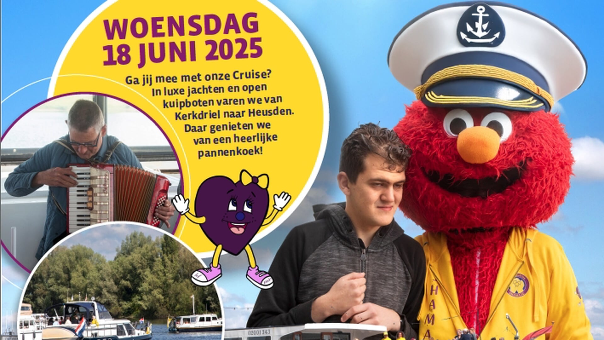 Cruise van Wensstichting Shamajo dit jaar op 18 juni