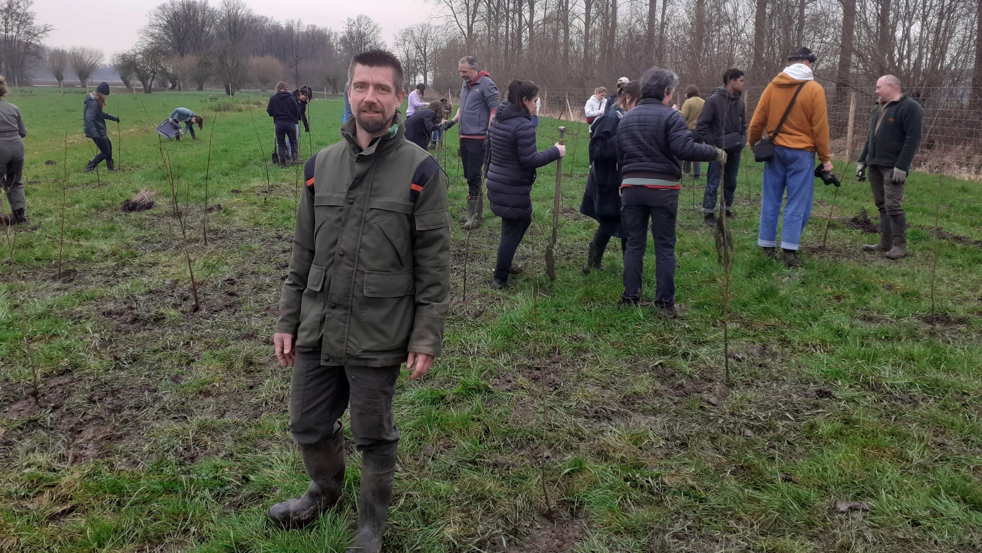 Aanplant van acht hectare nieuw bos nabij Leersum gestart