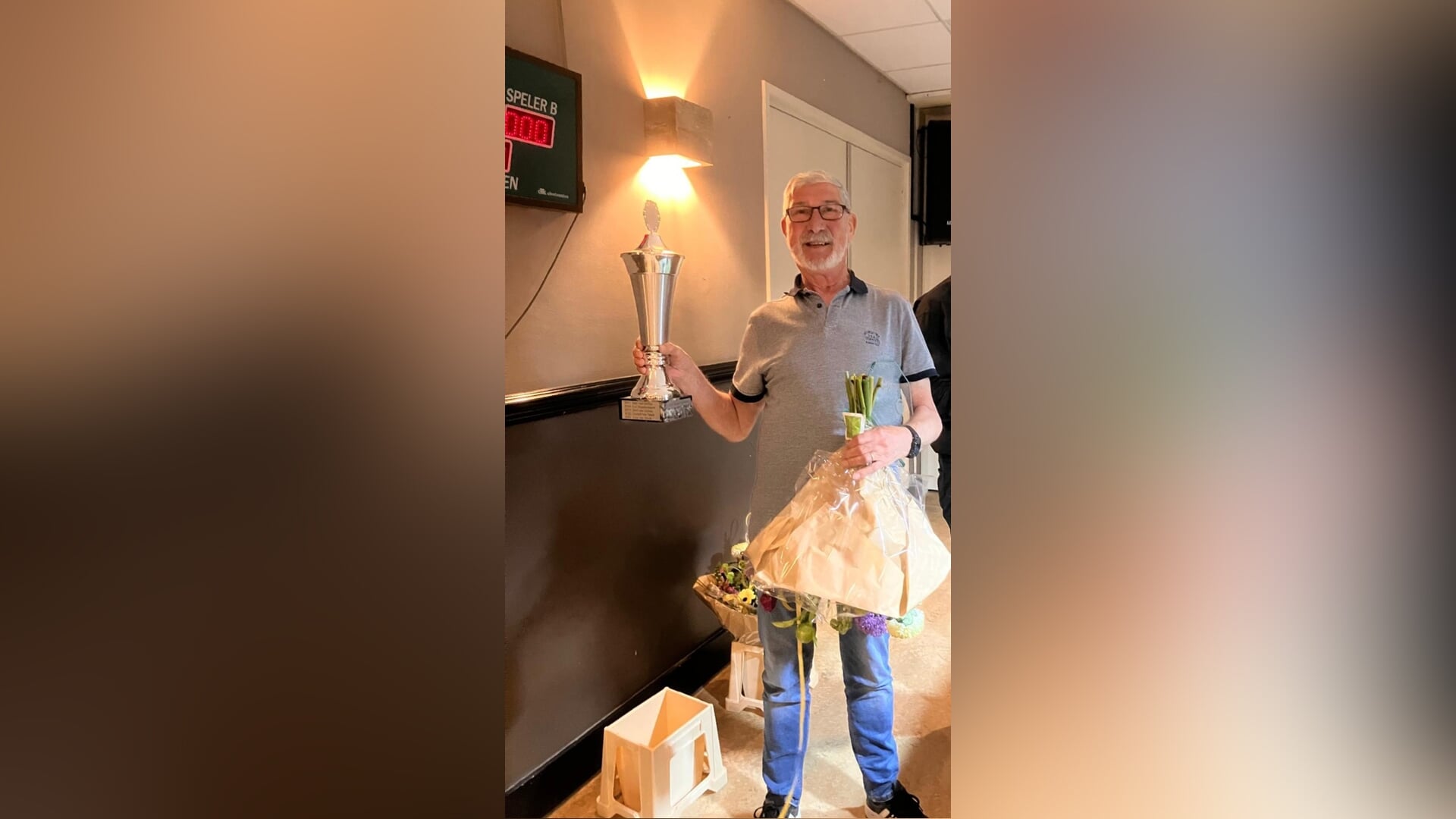 Joop van Mook opnieuw Alems Kampioen Driebanden