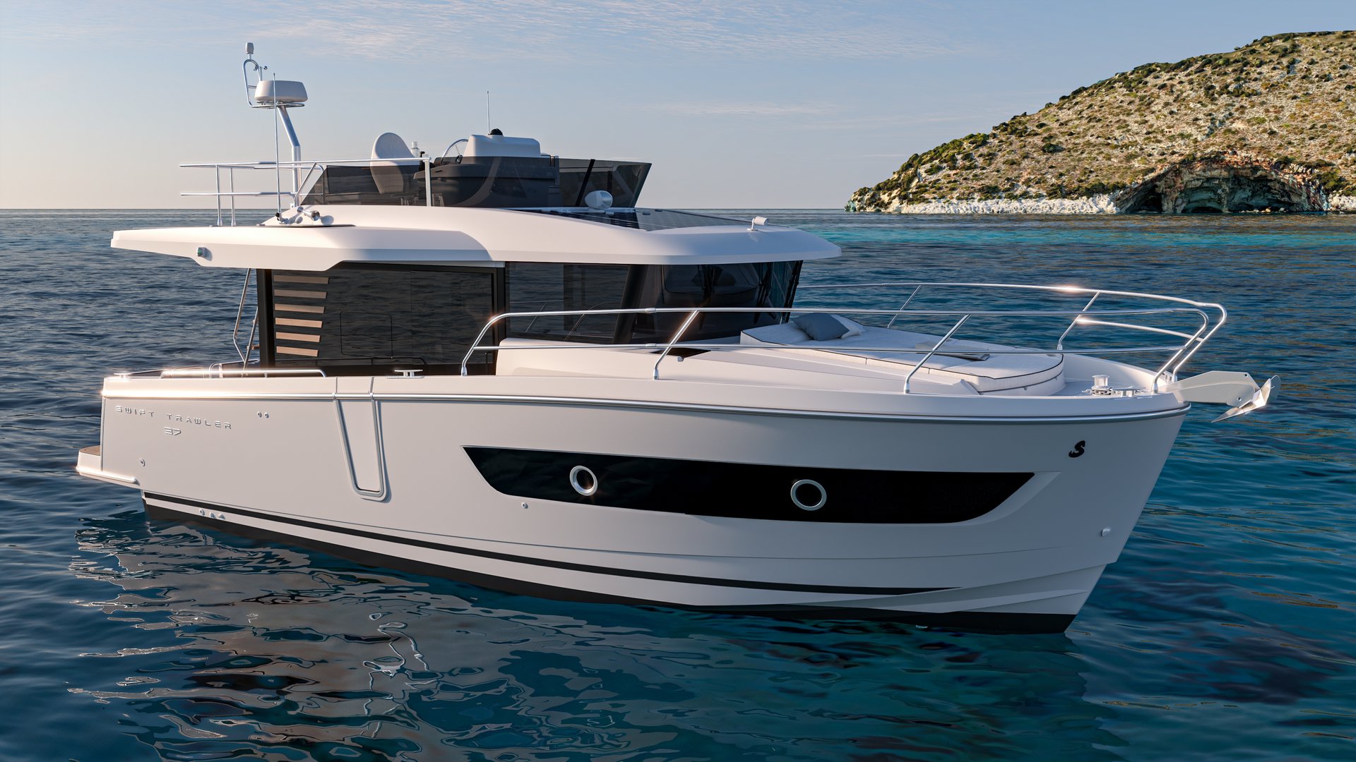 Beneteau presenteert de nieuwe Swift Trawler 37 | 100 Procent Motorboot