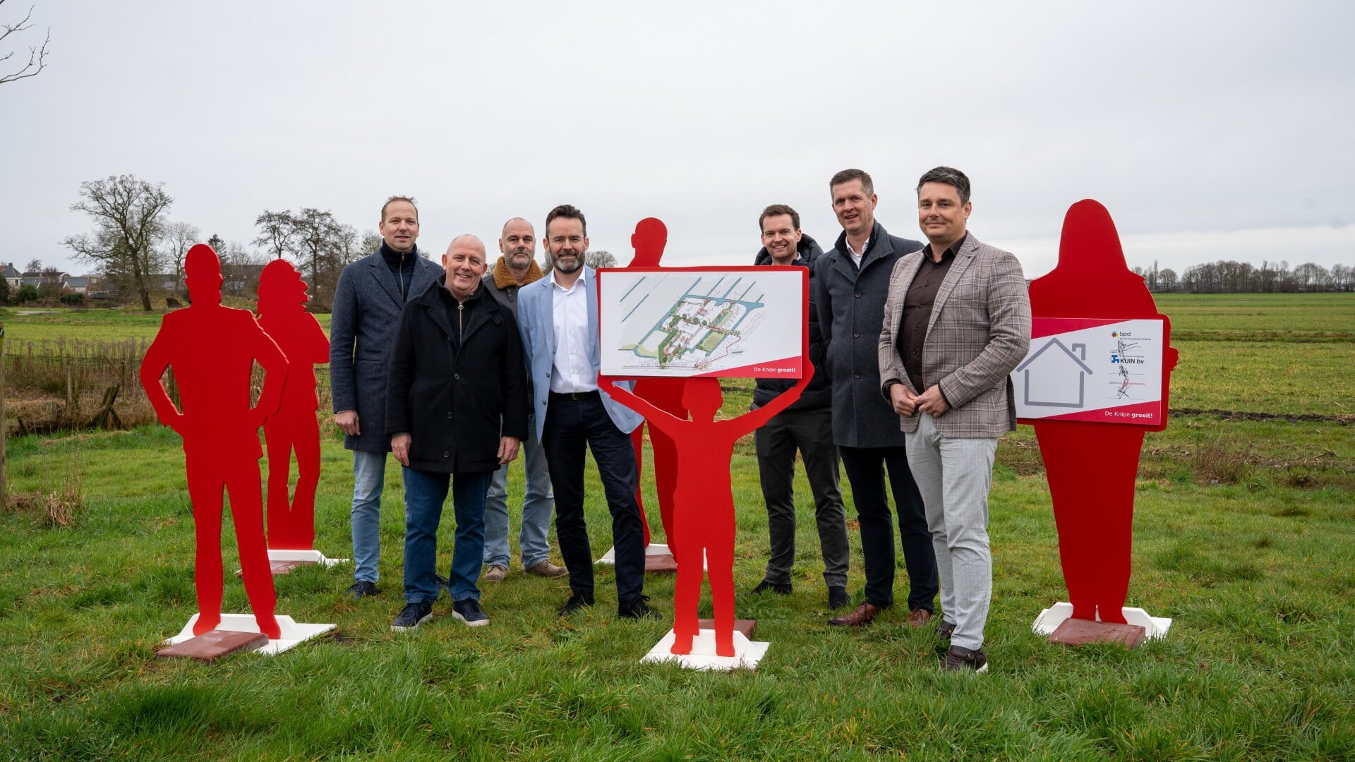Startsein voor nieuwe woonbuurt in De Knipe met 85 woningen - Groot ...