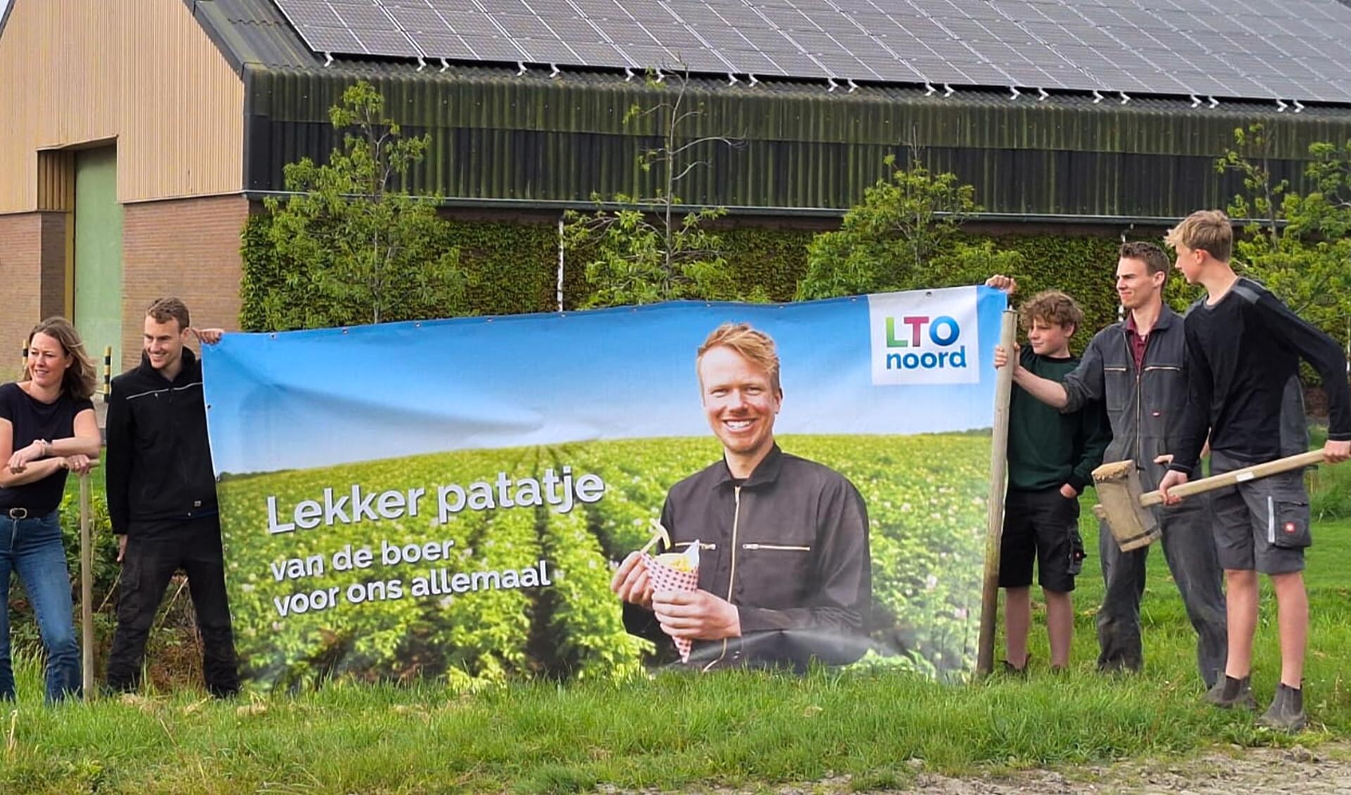 Boeren en tuinders laten met publieksactie het belang van landbouw voor ...