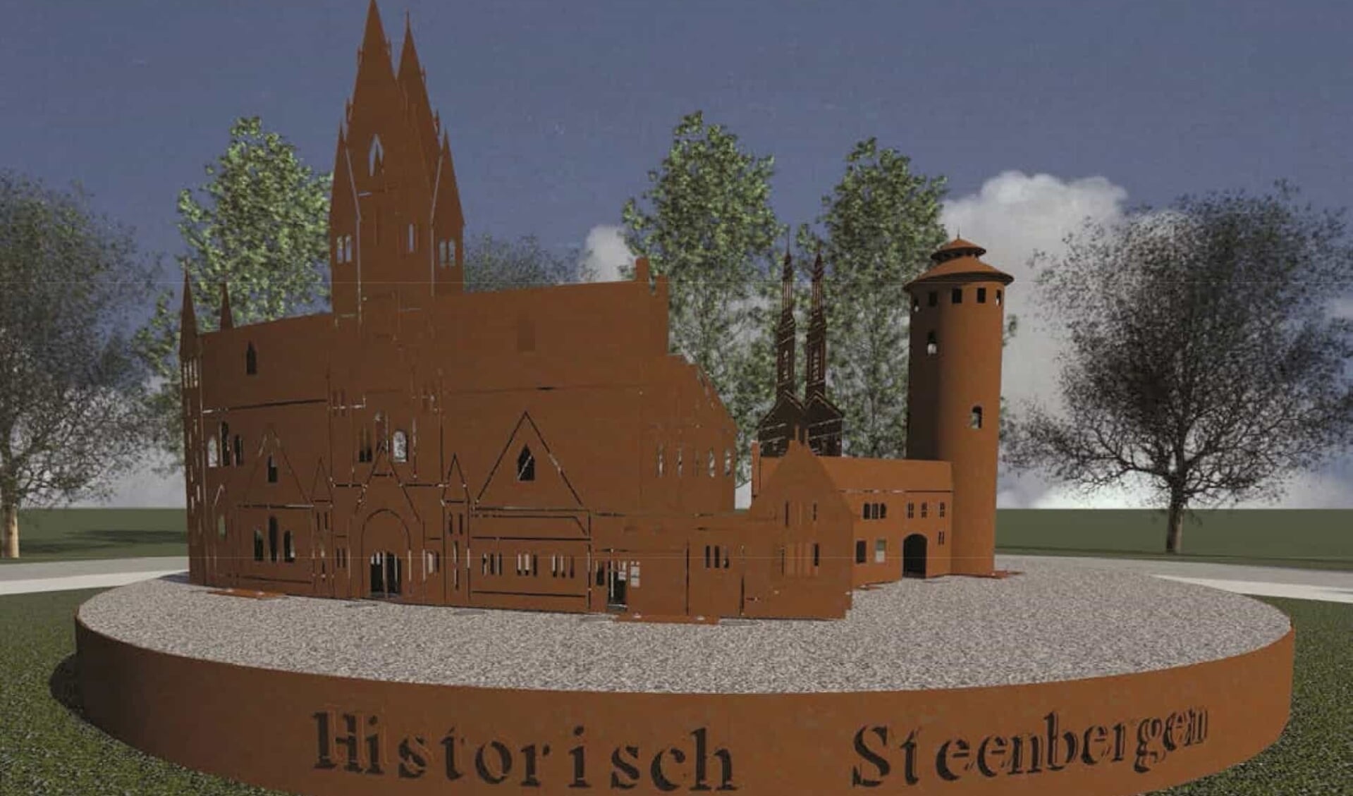 Stadsraad Steenbergen breidt ‘Skyline van Steenbergen’ uit Kunstwerk ...
