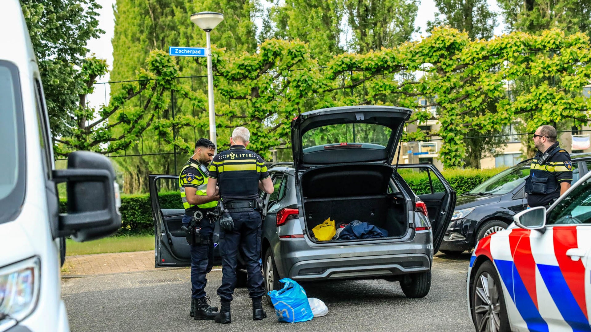 Achtervolging met gestolen auto eindigt in Amersfoort