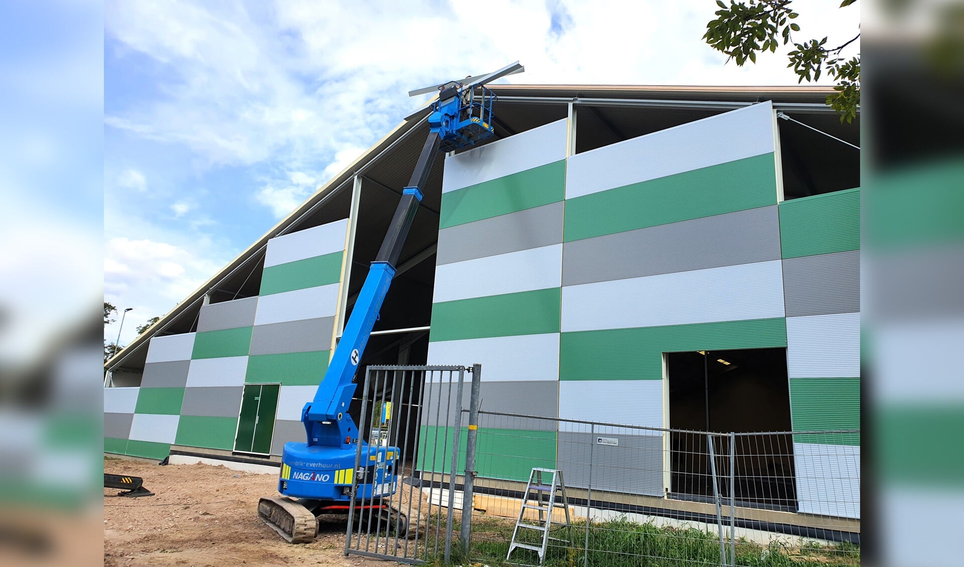 Korfbalvereniging DVO kijkt uit naar heropening nieuwe hal in Bennekom: ‘We lopen goed op schema’